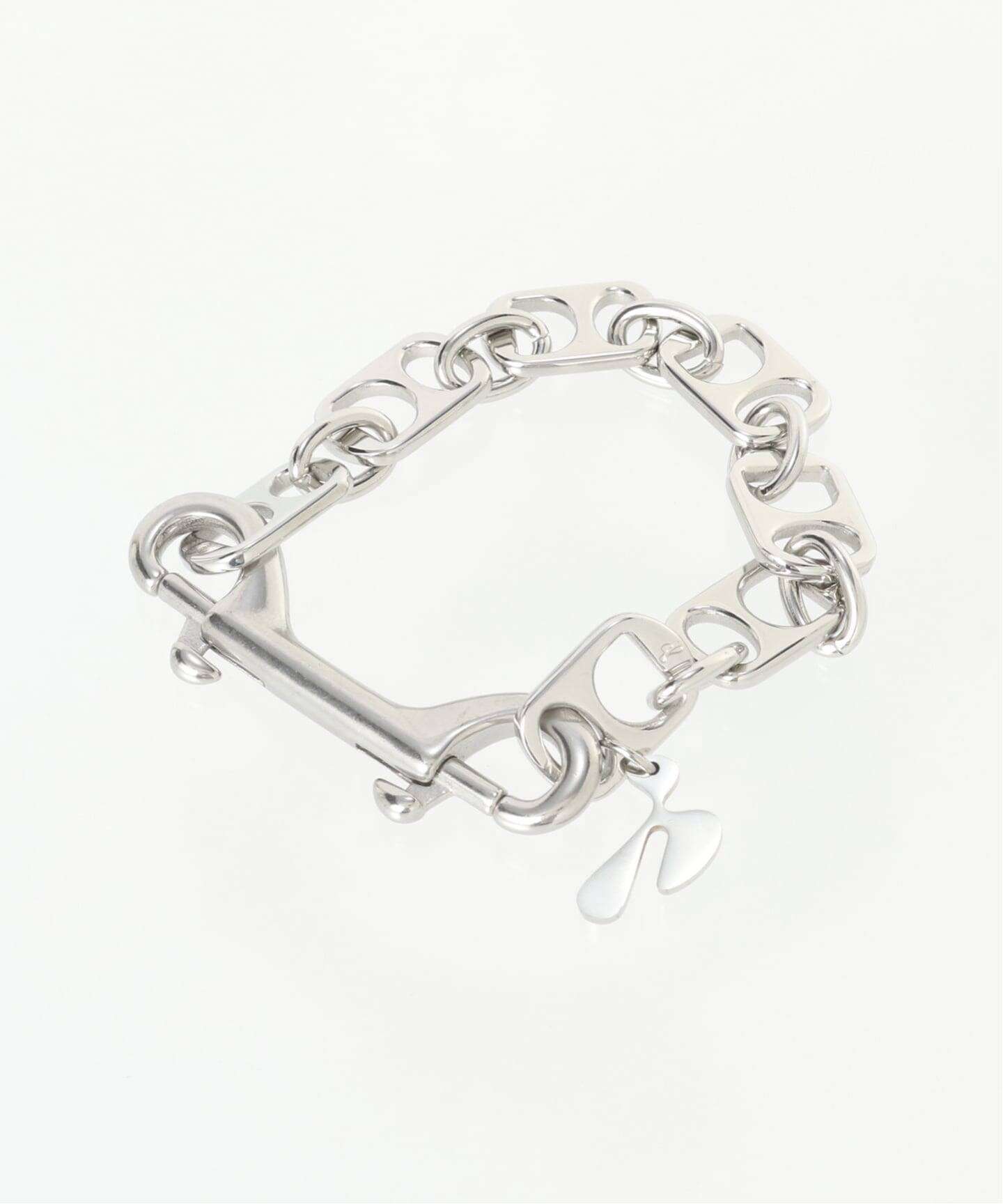HIDAKA】Pull tab chain bracelet