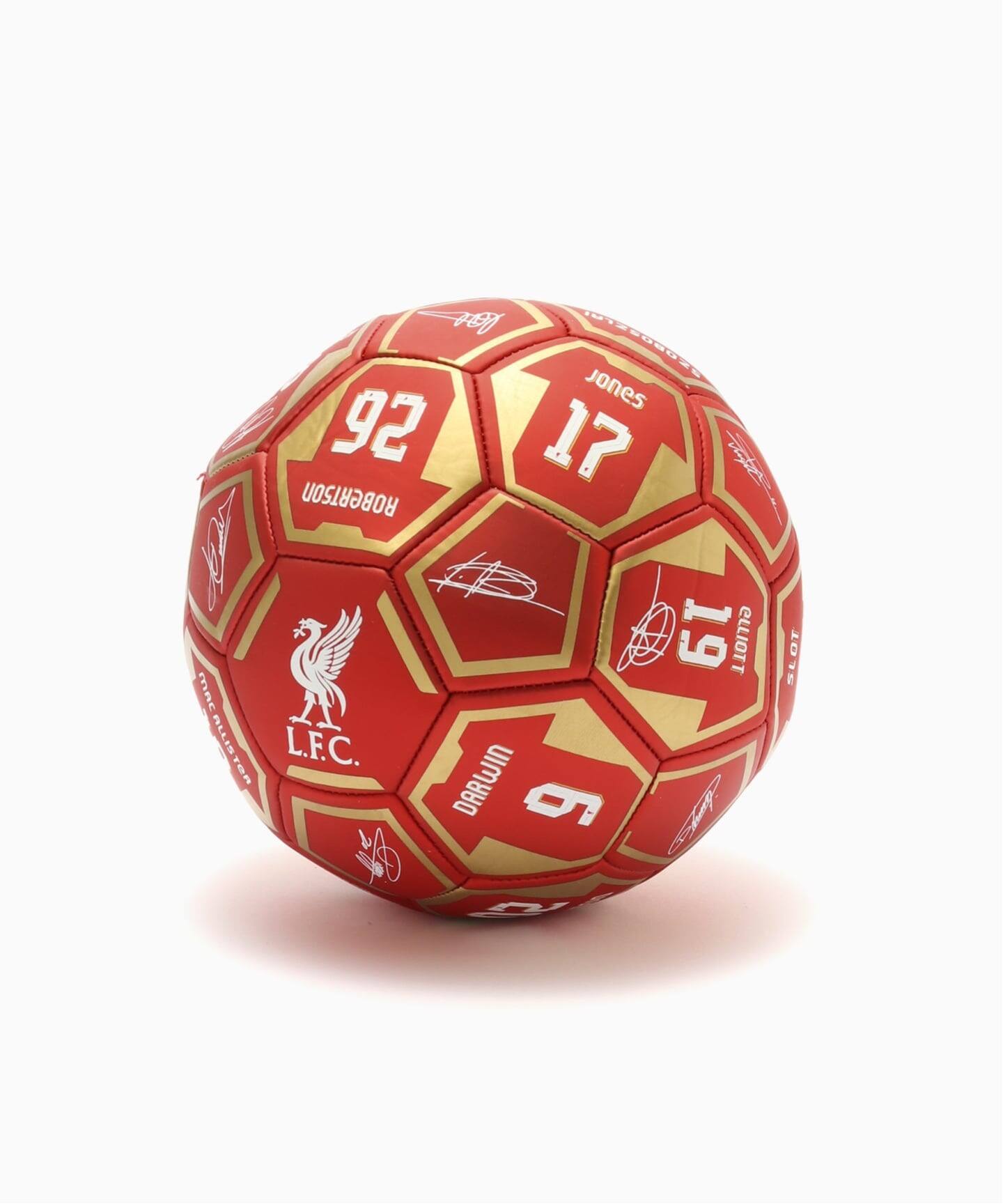 リヴァプールFC サイン入りサッカーボール サイズ5 2019/20 サッカーボール リバプールFC オフィシャル サイン入り サッカー