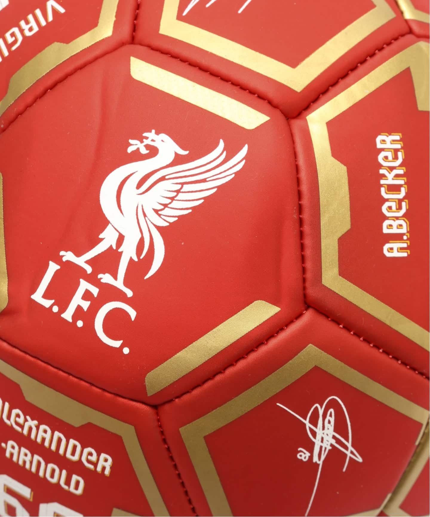 新品 リバプールFC　記念グッズ4点　チャンピオンズリーグ Liverpool Liverpool FC / リバプール FC】SIZE 5 FOOTBALL-SIGNATURE