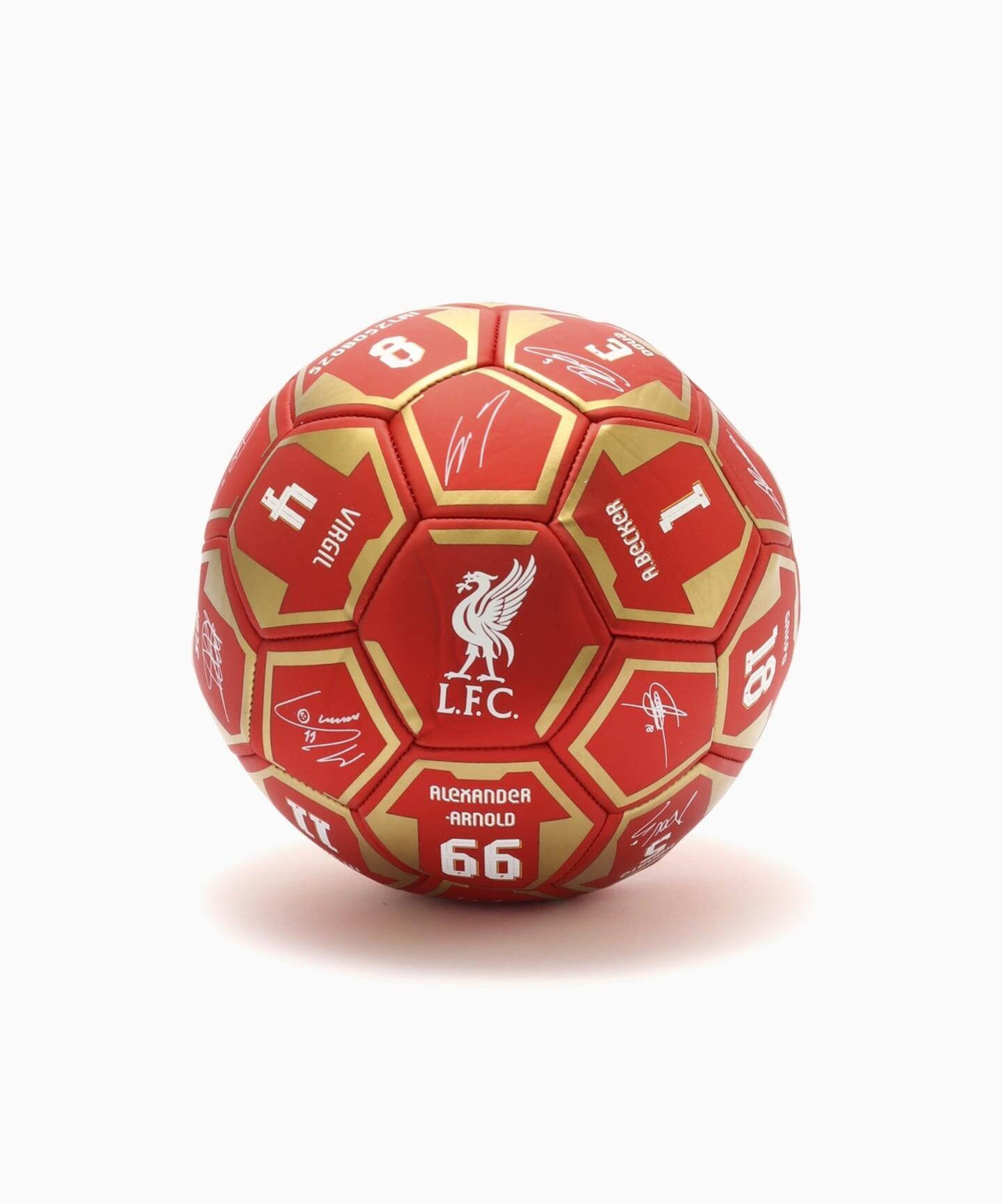 Liverpool FC / リバプール FC】SIZE 5 FOOTBALL-SIGNATURE