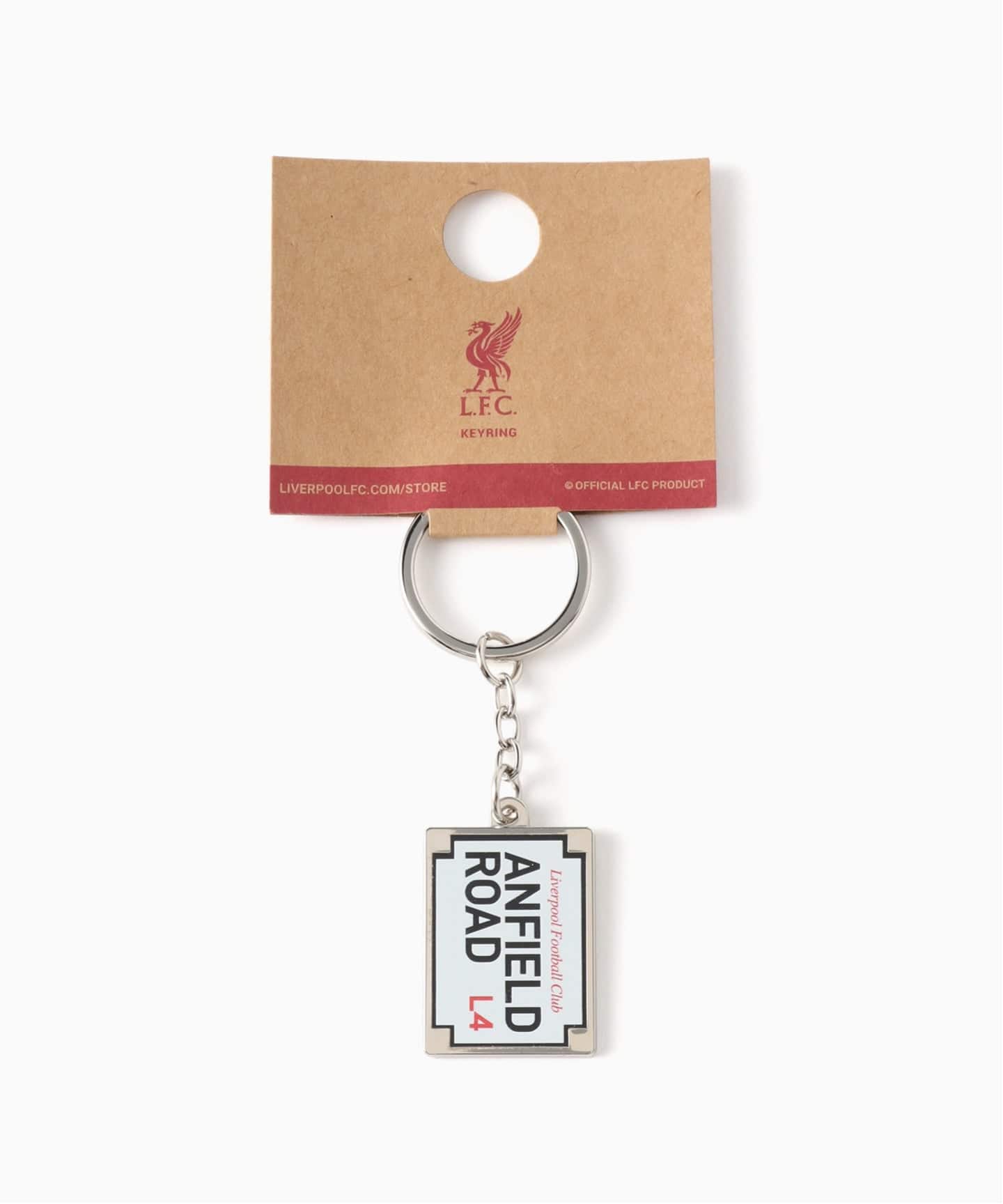 リバプールのアクセサリーなど LIVERPOOL FC Liverpool FC / リバプール FC】STRET SIGN KEYRING A24BD07
