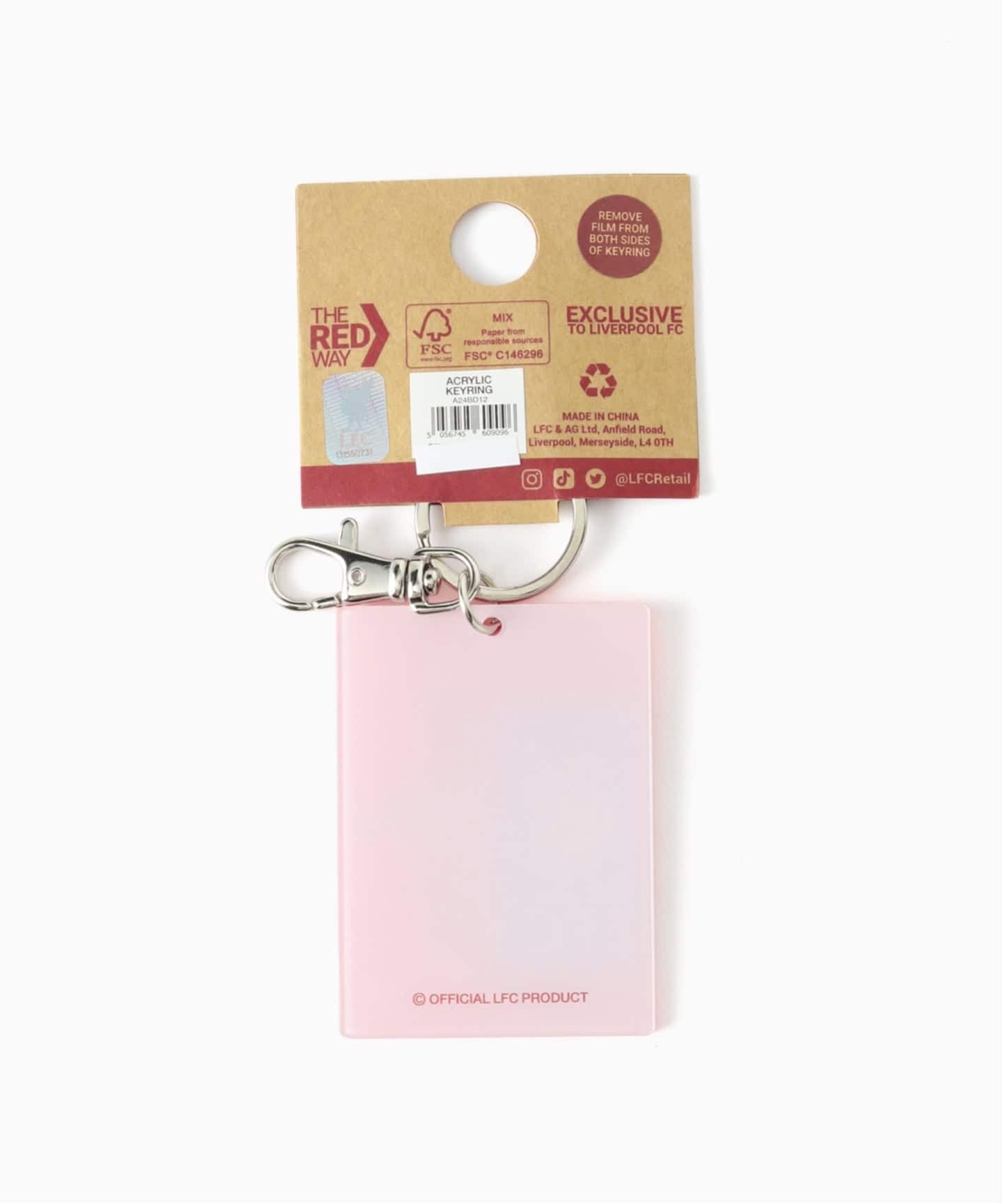 Liverpool FC / リバプール FC】 ACRYLIC KEYRING（キーケース