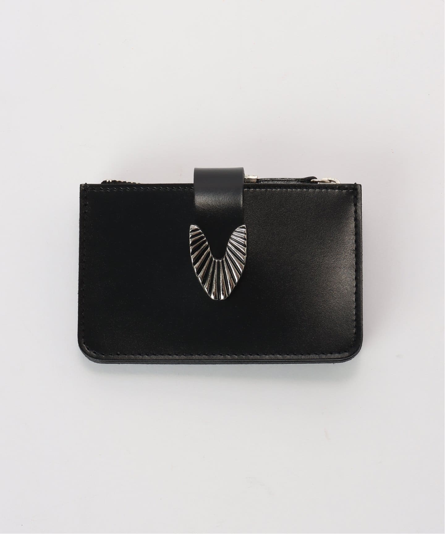 美品 TOGA TOO Leather wallet 財布 ミニ ブラック TOGA TOO 財布 「TOGA TOO/トーガトゥー」Leather wallet small