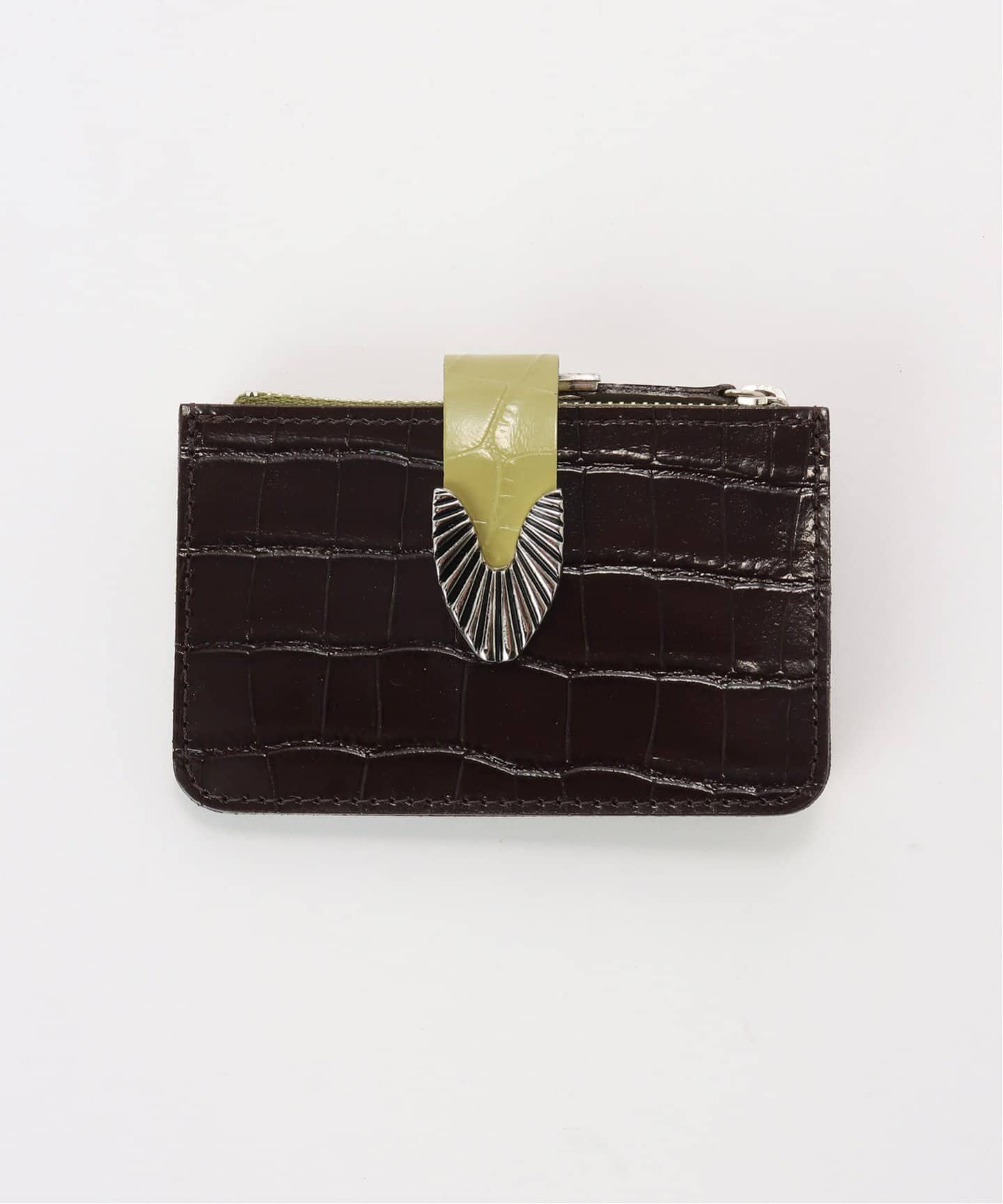 美品 TOGA TOO Leather wallet 財布 ミニ ブラック TOGA TOO/トーガトゥー】Leather wallet small/レザーウォレット