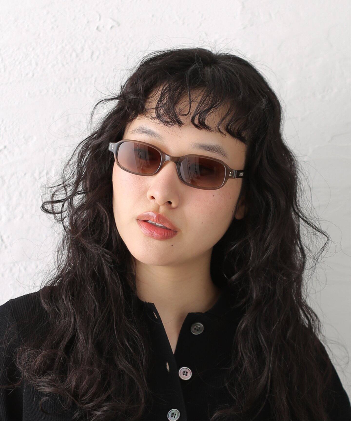 【関税込み】DMY Studios ブラウン Margot サングラス margot-transparent-olive-