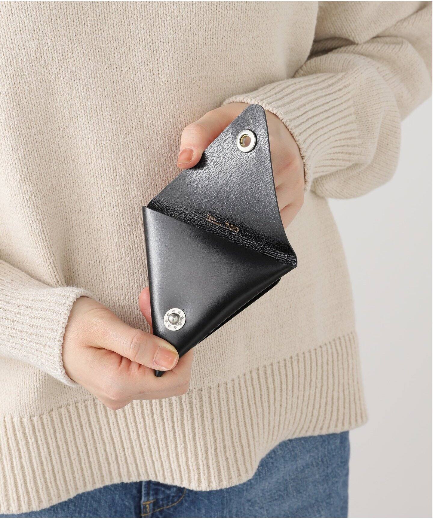TOGA TOO/トーガトゥ】Triangle coin case：コインケース（財布 