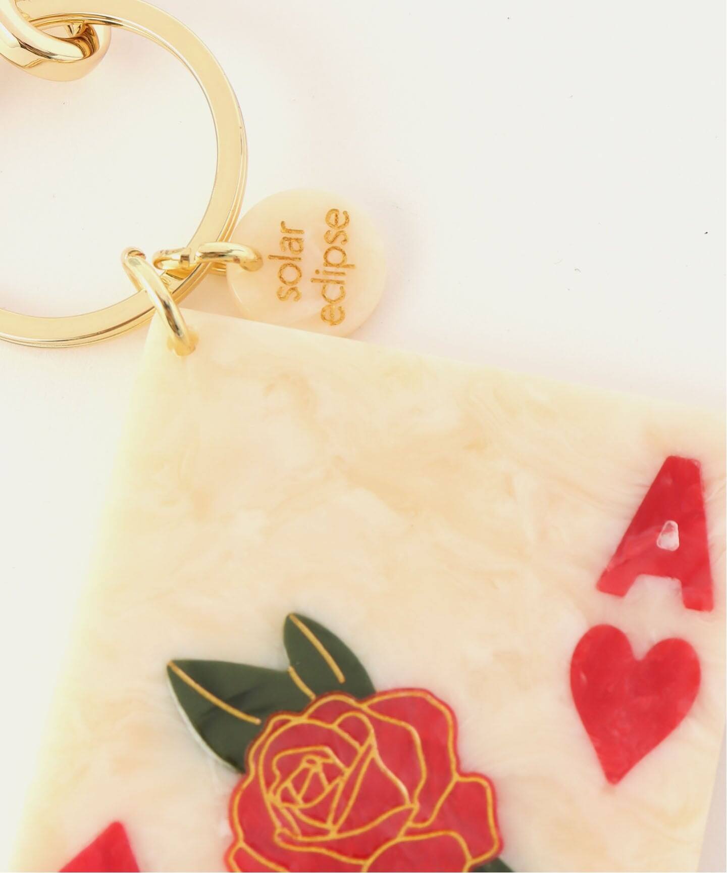 Solar Eclipse/ソーラー エクリプス】Ace of Hearts Bag Charm +：キー