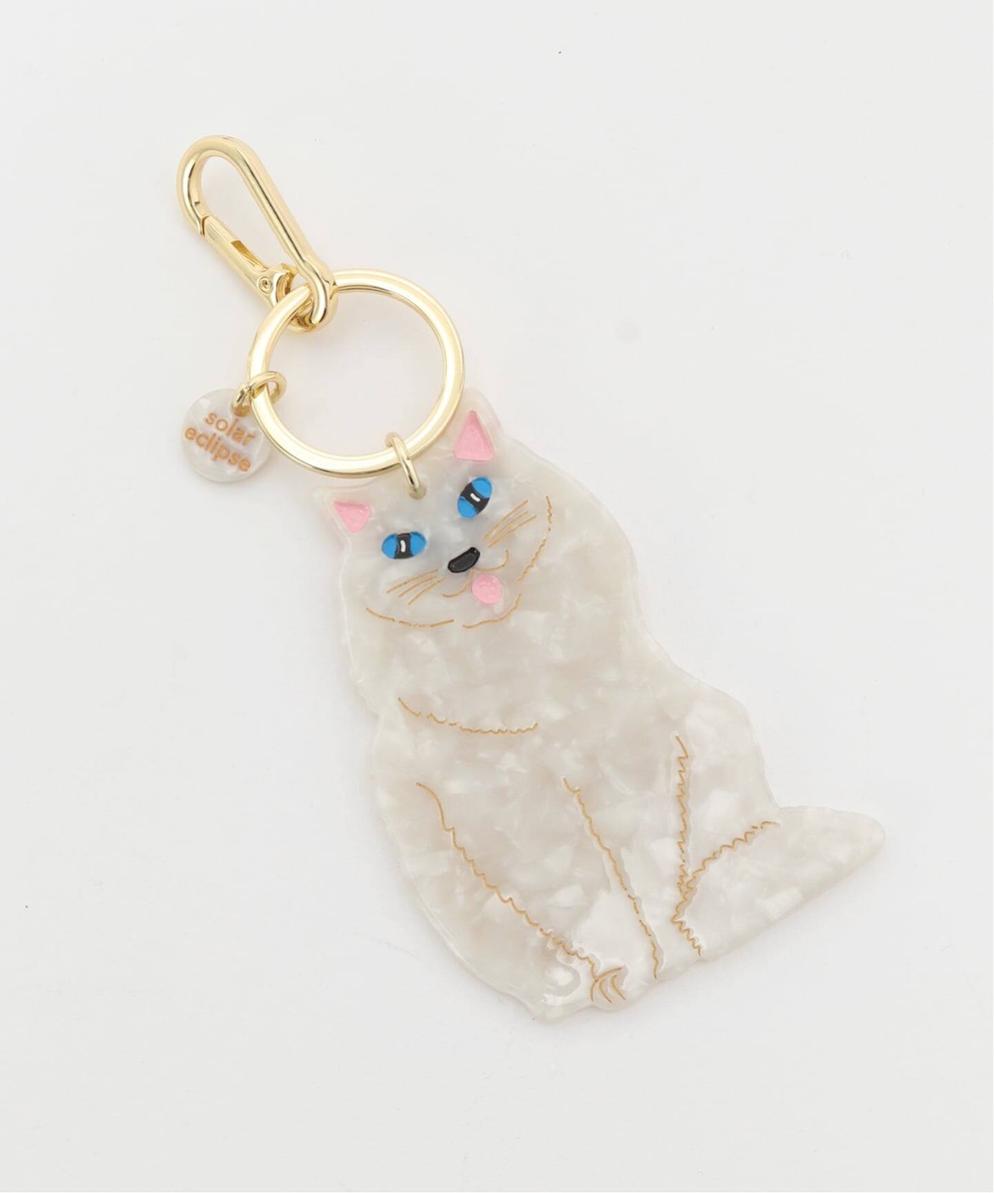 Solar Eclipse/ソーラー エクリプス】Persian Cat Bag Charm + Ke