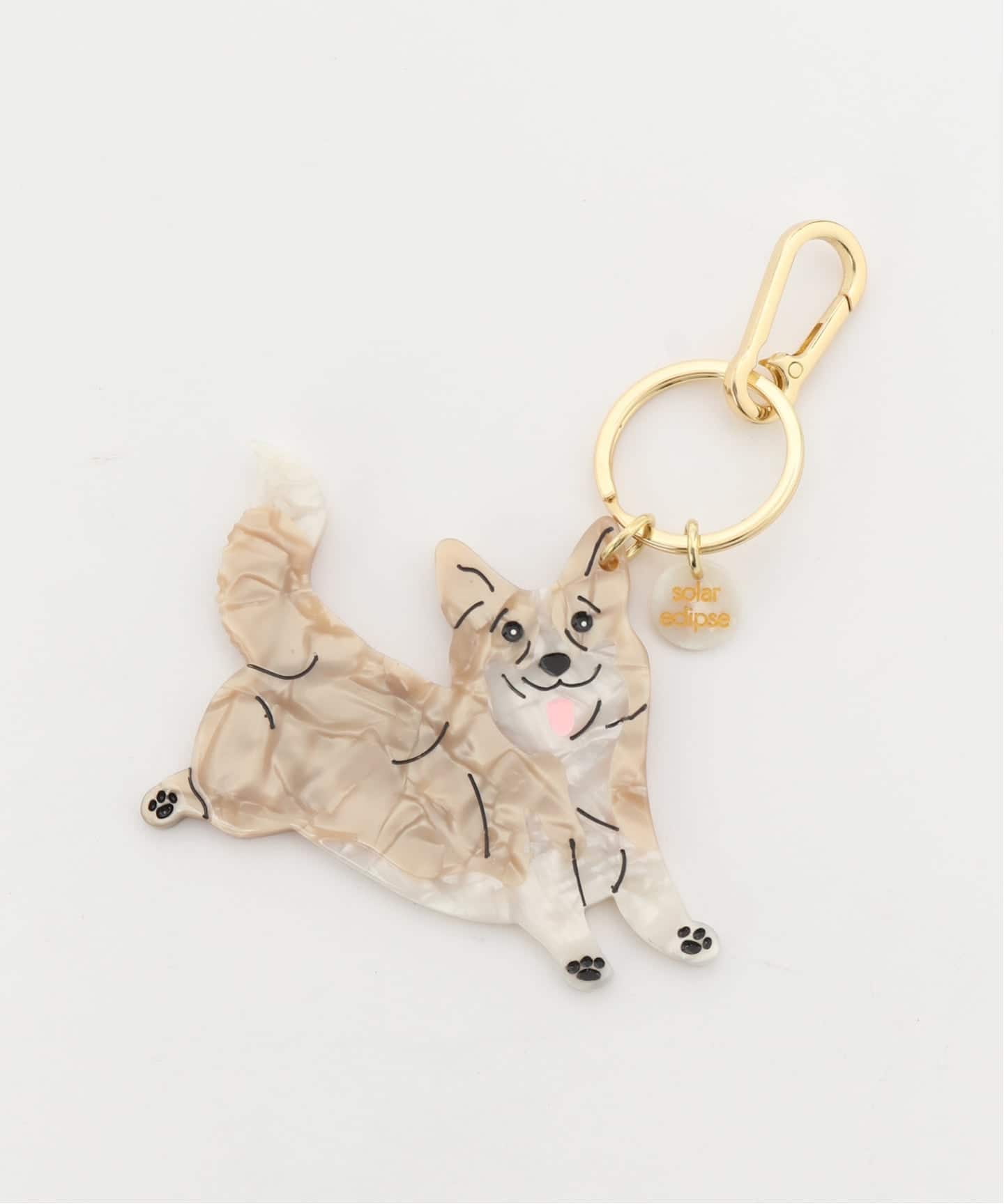 Solar Eclipse/ソーラー エクリプス】Corgi Dog Breed Bag Charm