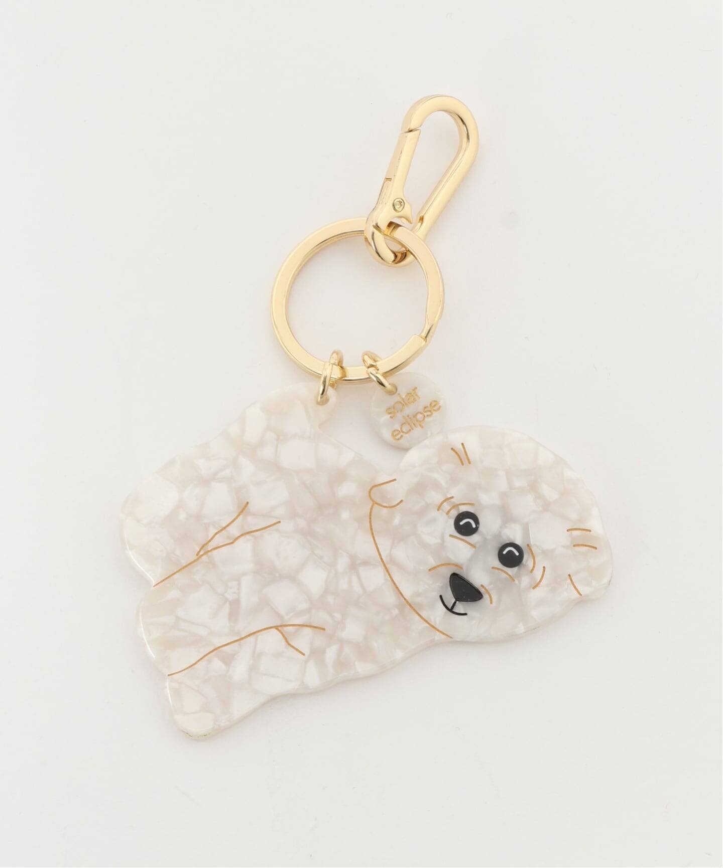 8月中の出品となります❗️★新品★45R【アンリークイール】チャーム Solar Eclipse/ソーラー エクリプス】Bichon Frise Dog Breed Bag