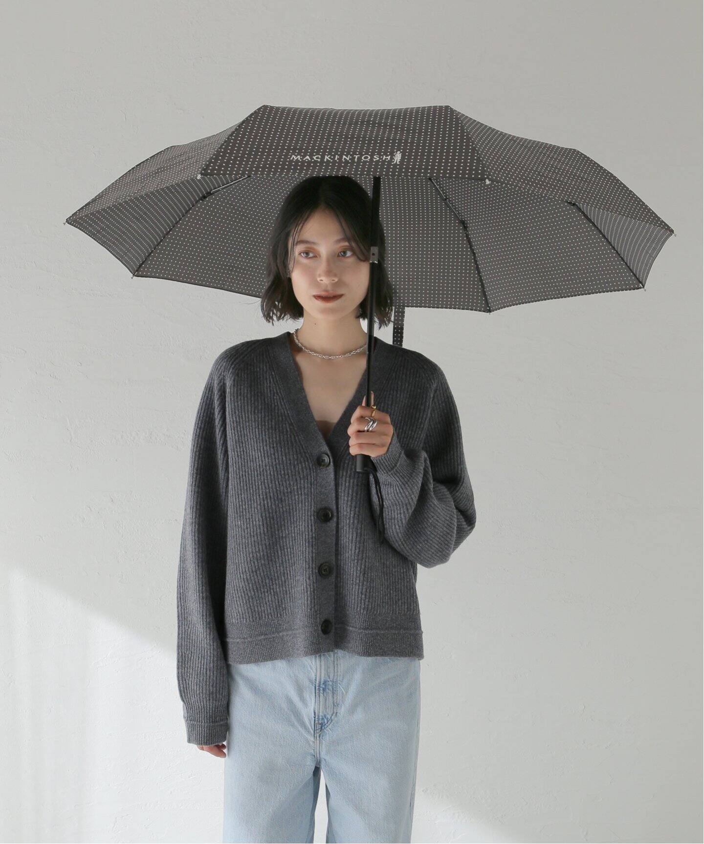 追加》【MACKINTOSH/マッキントッシュ】AYR：晴雨兼用折り畳み傘（傘