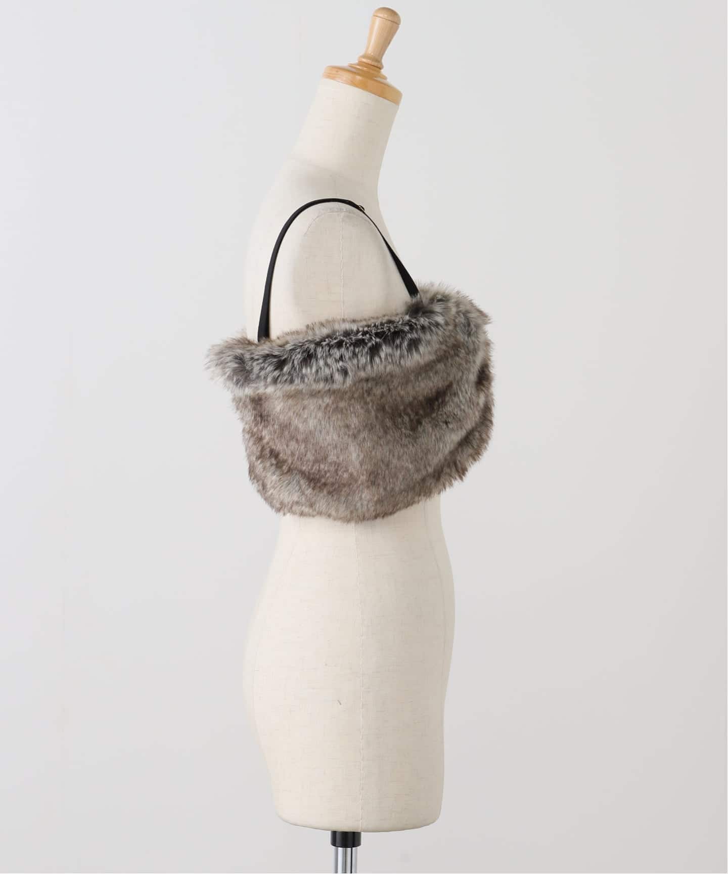 FUMIE TANAKA(フミエタナカ)】animal far bustier：ビスチェ（その他