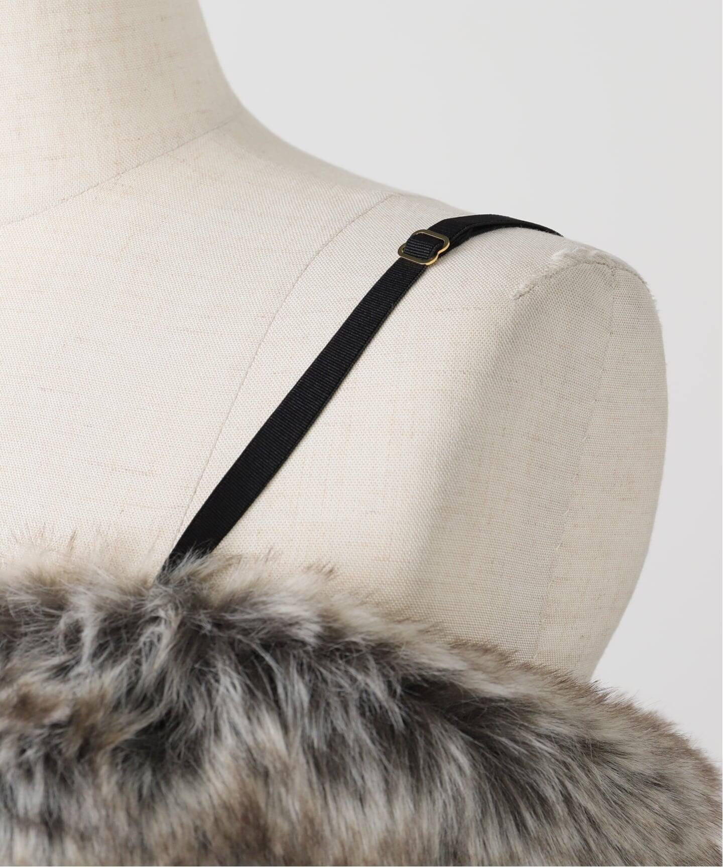 FUMIE TANAKA(フミエタナカ)】animal far bustier：ビスチェ（その他