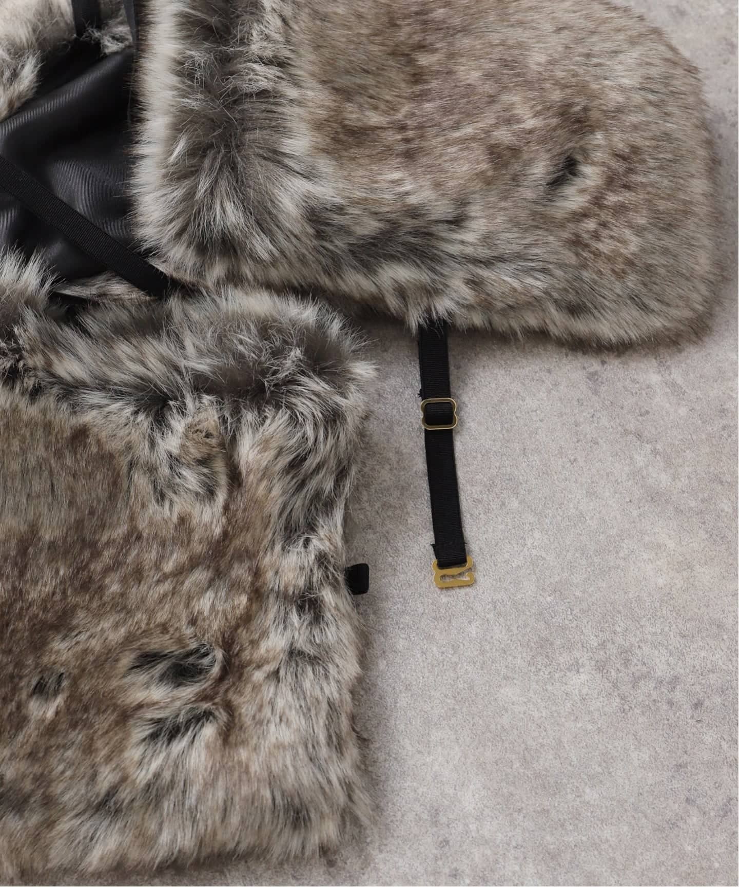 FUMIE TANAKA(フミエタナカ)】animal far bustier：ビスチェ（その他