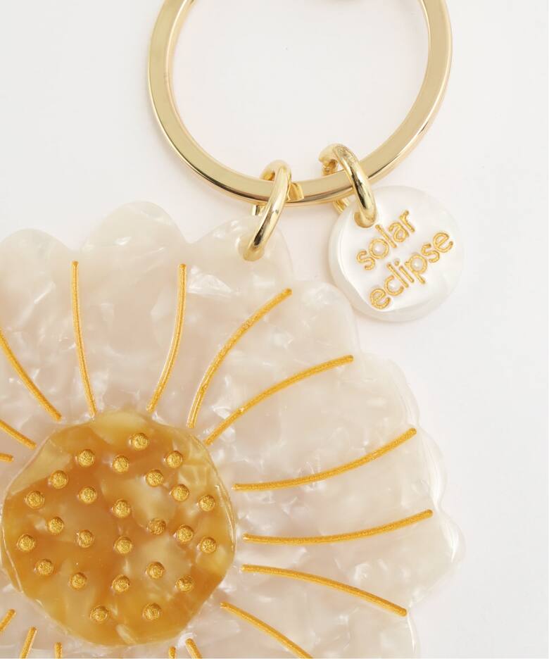 《追加2》【Solar Eclipse】Daisy Bag Charm + Keychain：キーチャーム（キーケース／キーアクセサリー ...