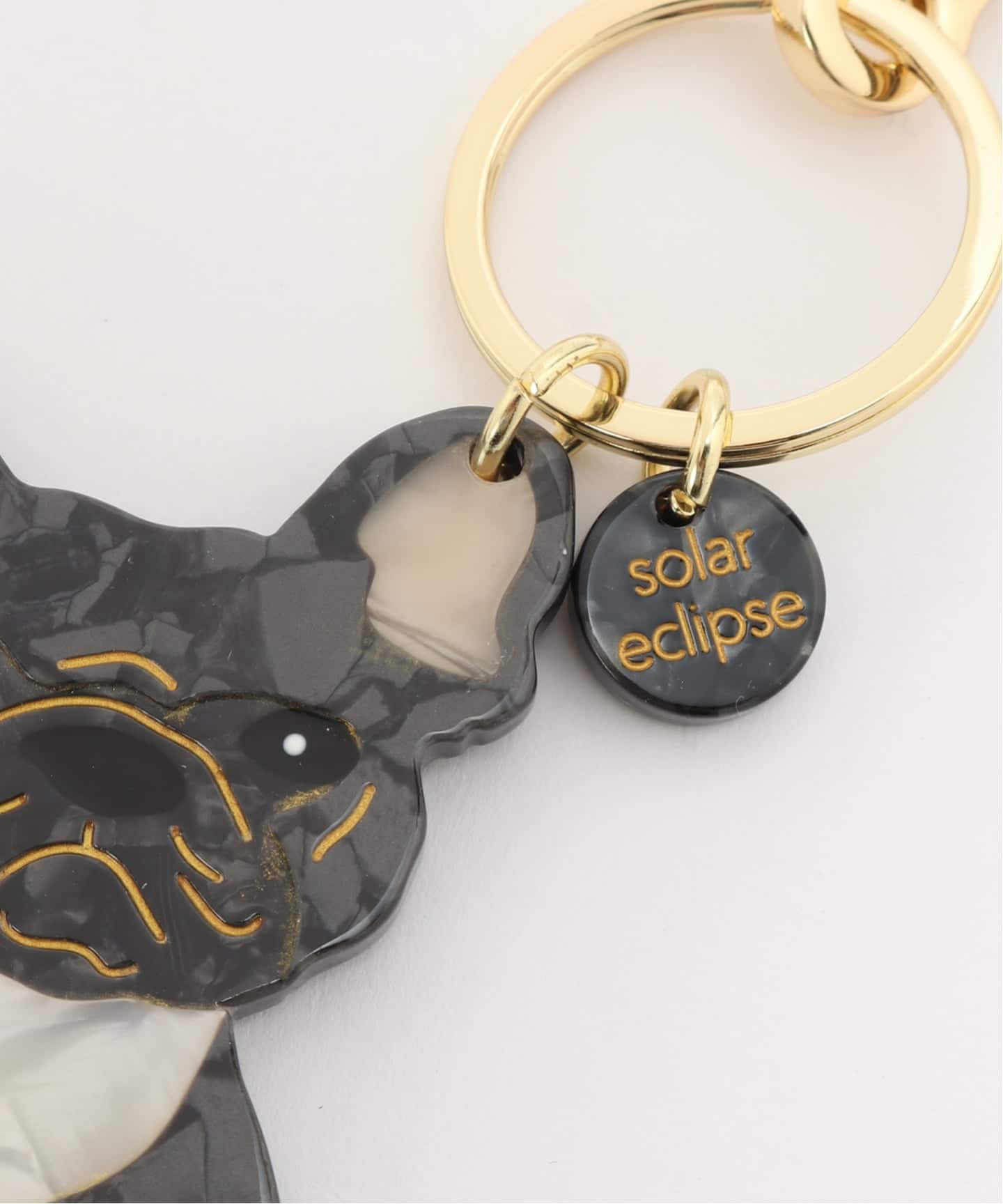 追加2》【Solar Eclipse】Frenchie Dog Breed Bag Cha：キーチャーム