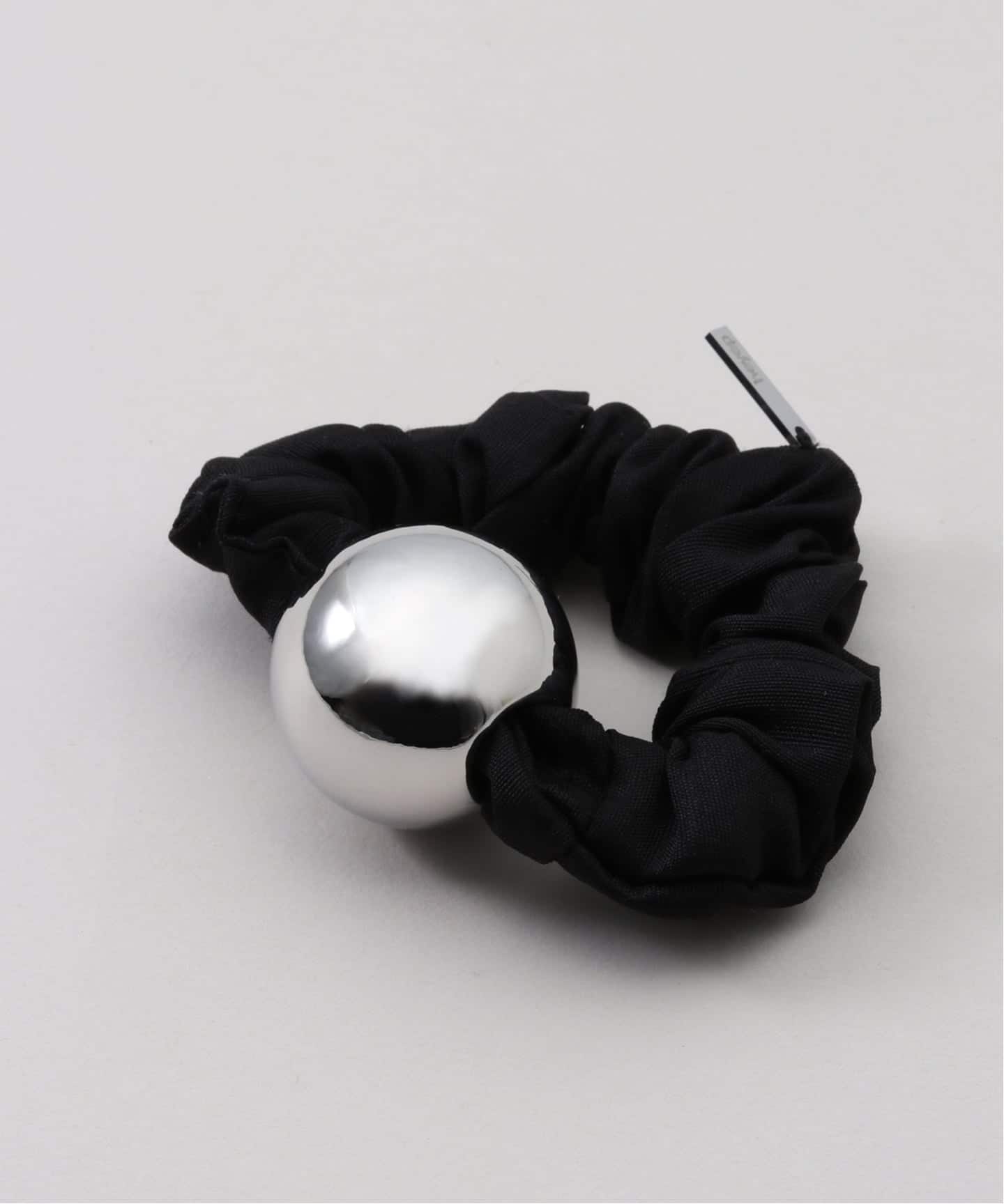 ヘアアクセサリー heyep!Medium l Ball Silk Scrunchie HEYEP/ヘイップ】Medium Metal Ball Silk Scrunchie（ヘア