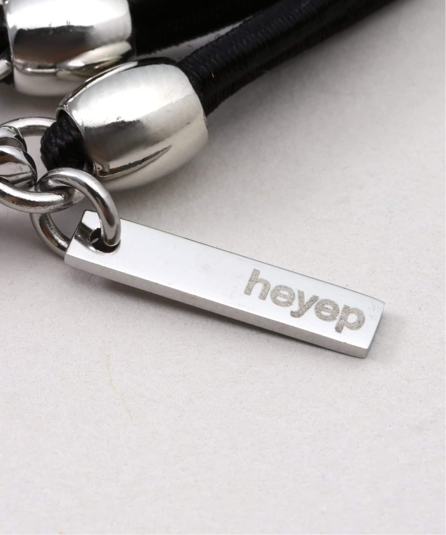 HEYEP/ヘイップ】Linked Metal Hair ties 3 Pieces Se（ヘア