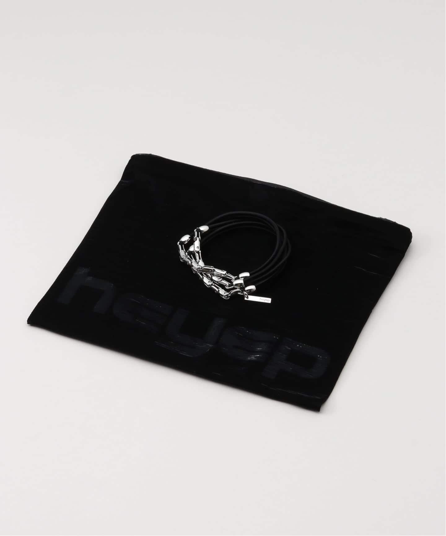 HEYEP/ヘイップ】Linked Metal Hair ties 3 Pieces Se（ヘア