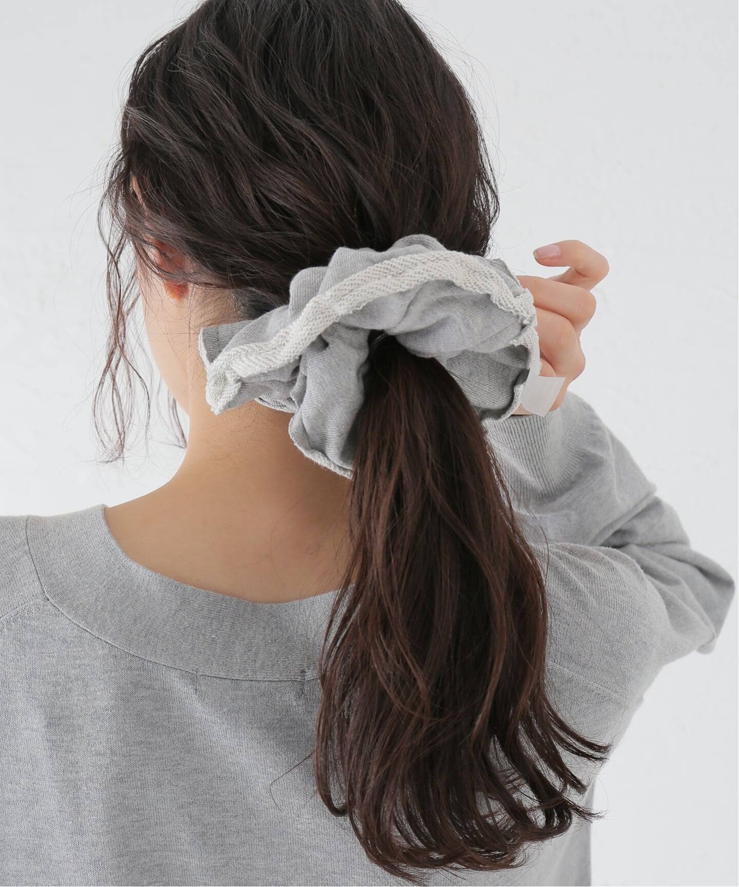 HEYEP/ヘイップ】Sweat Fabric Scrunchie Medium（ヘア