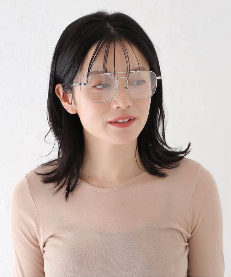 HEYEP/ヘイップ】Aviator Glasses with RhinestonesL（メガネ 