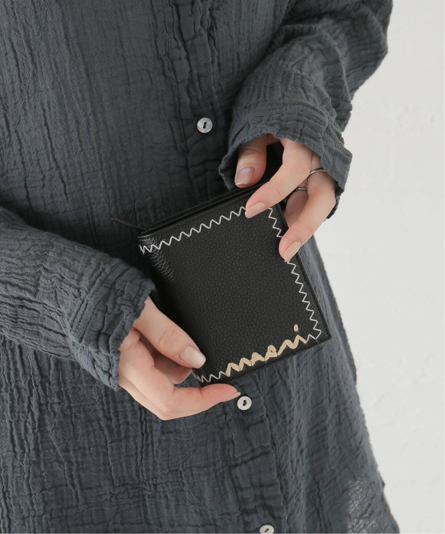 【さちりん】MARNI/マルニ COMPACT ZIP WALLET MARNI/マルニ】COMPACT ZIP WALLET（財布・コインケース