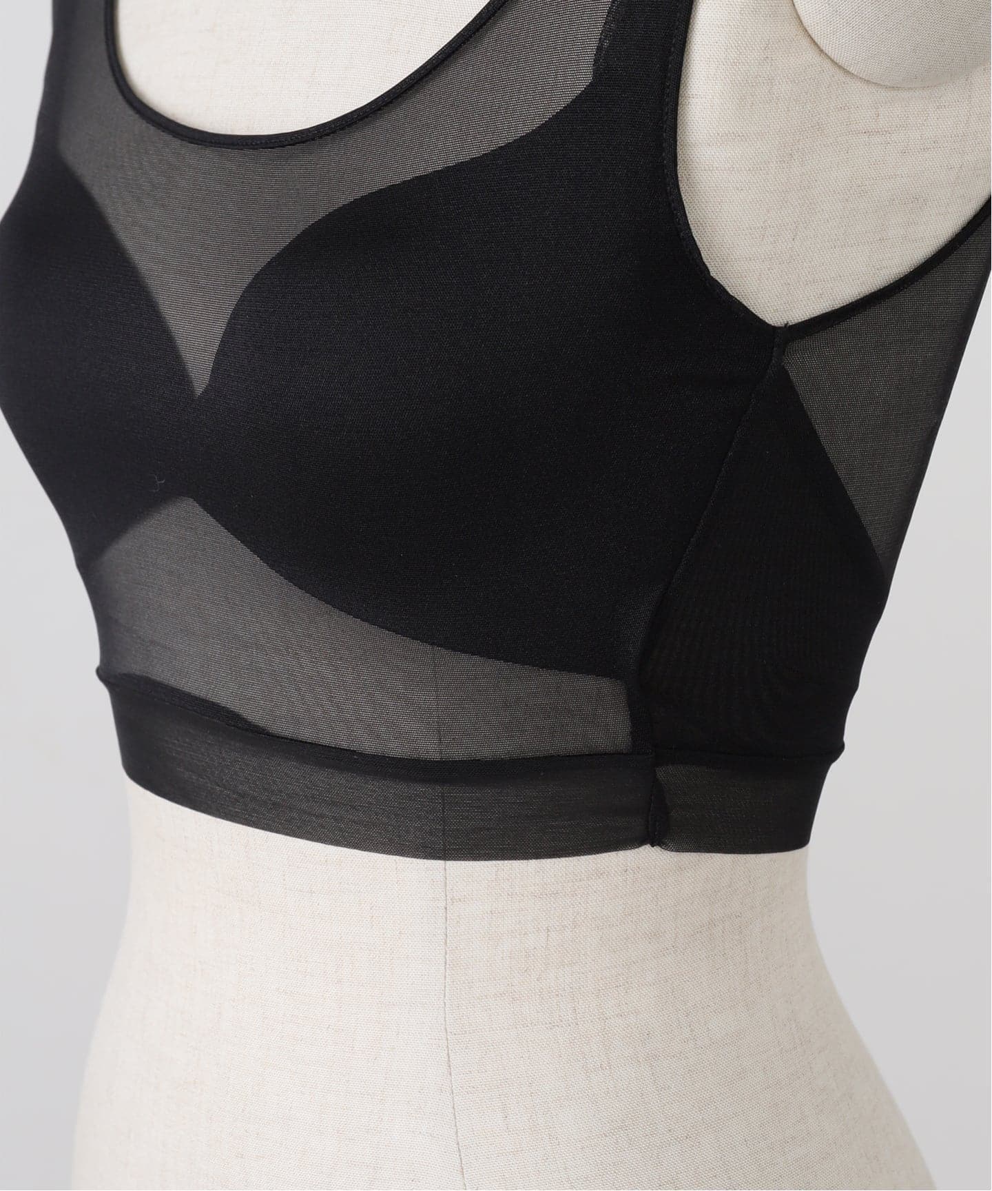 NICENICE MOMENT / ナイスナイスモーメント】MESH BRA TANK（カップ