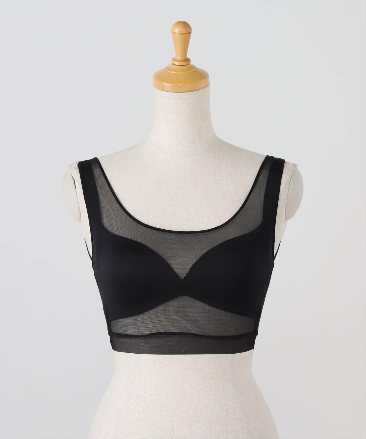 NICENICE MOMENT / ナイスナイスモーメント】MESH BRA TANK（カップ