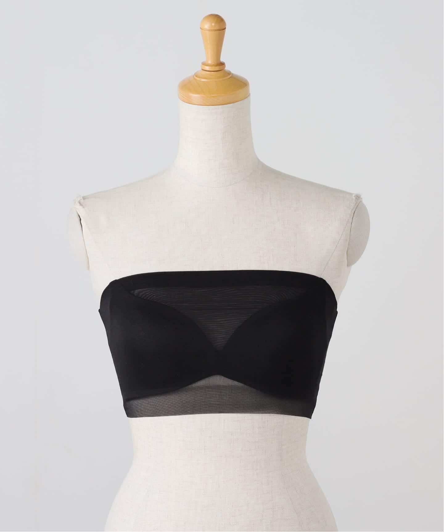 NICENICE MOMENT / ナイスナイスモーメント】MESH TUBE TOP（カップ
