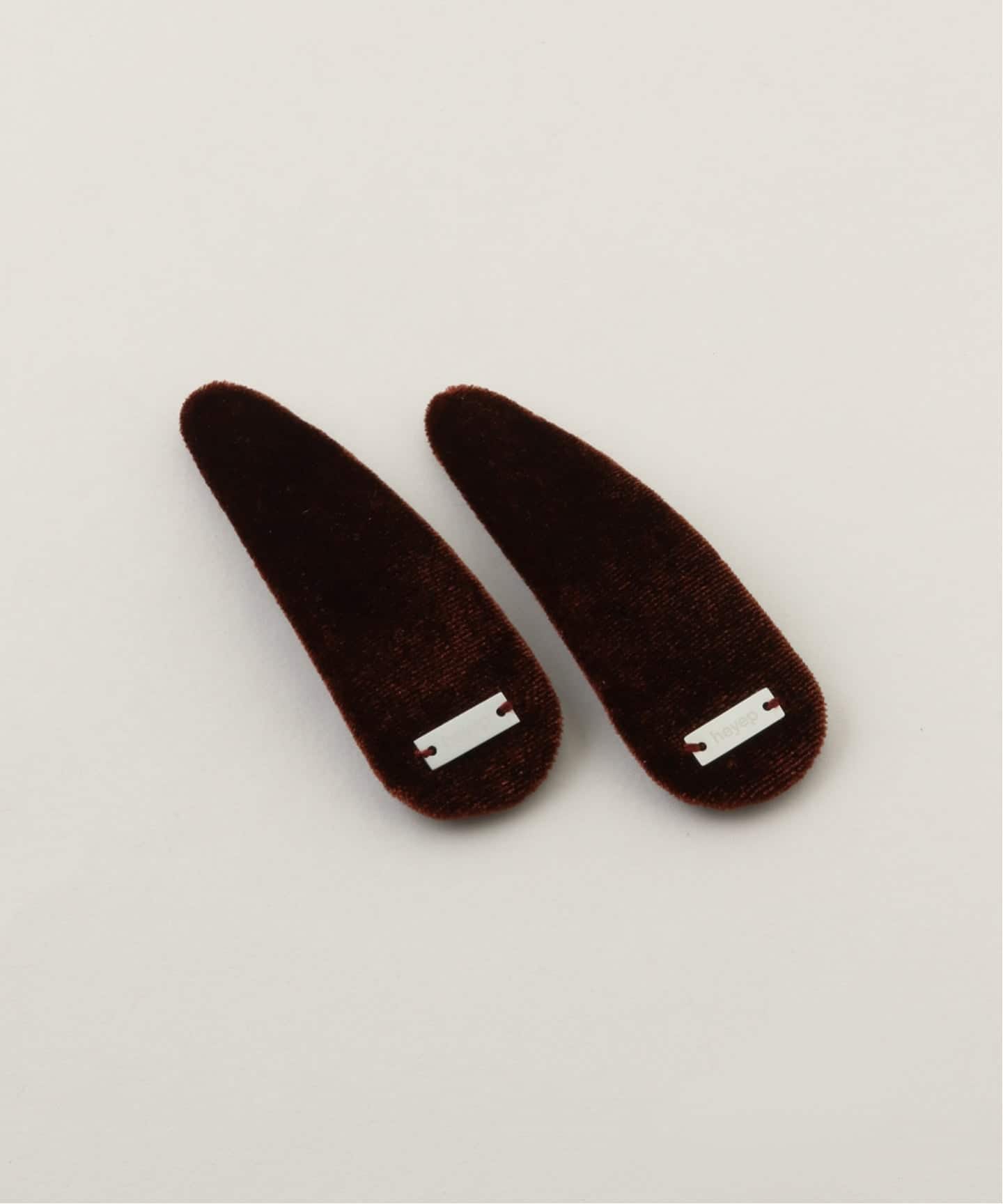 HEYEP/ヘイップ】 VELOUR HAIR CLIP（ヘアアクセサリー）｜JOURNAL