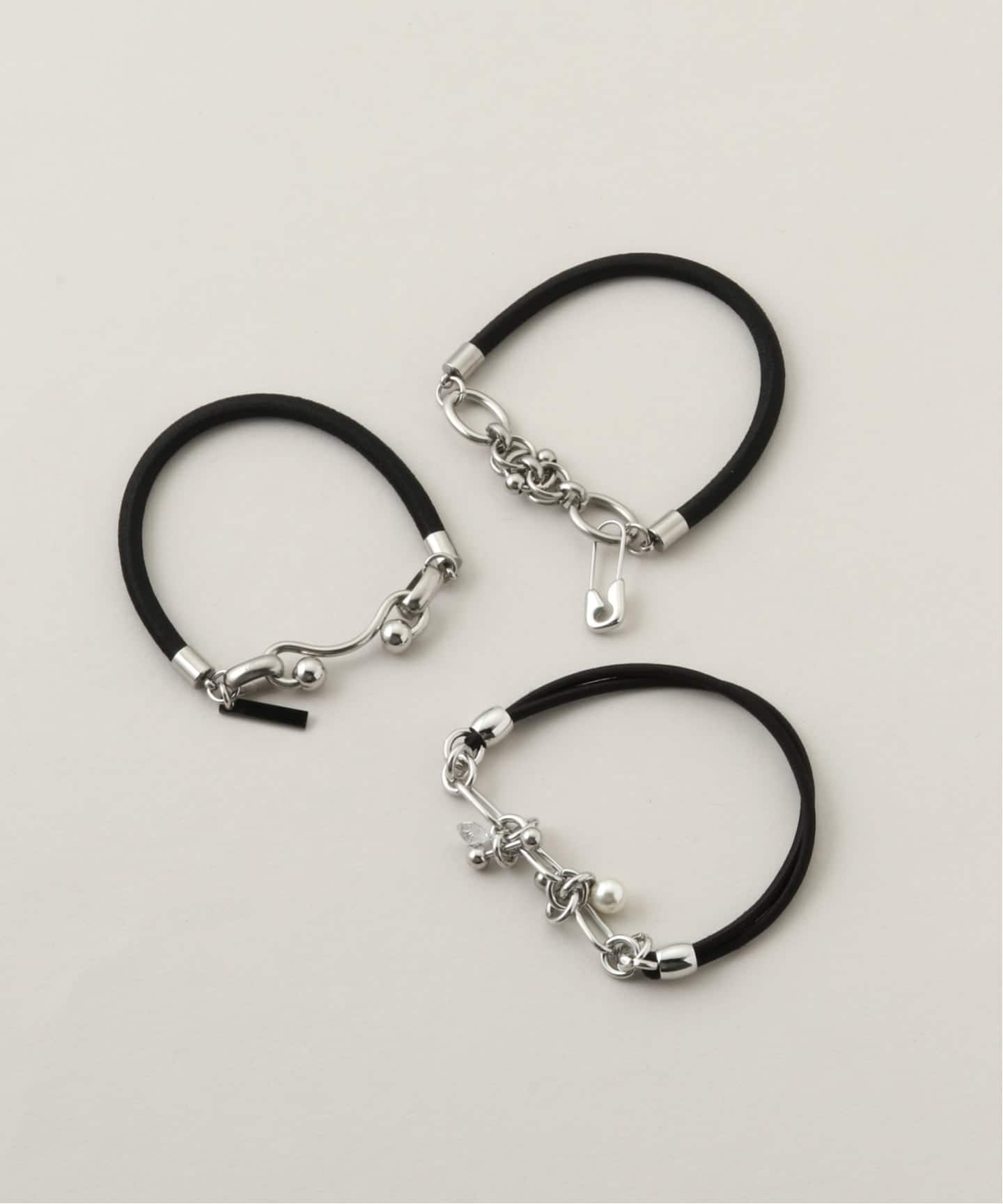 HEYEP/ヘイップ】CHARMS HAIR TIES 3PSET（ヘアアクセサリー