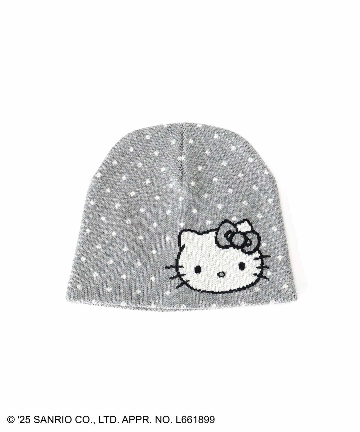 oriens ジャーナルスタンド　ビーニー HELLO KITTY×Oriens】ビーニー（ニットキャップ・ビーニー
