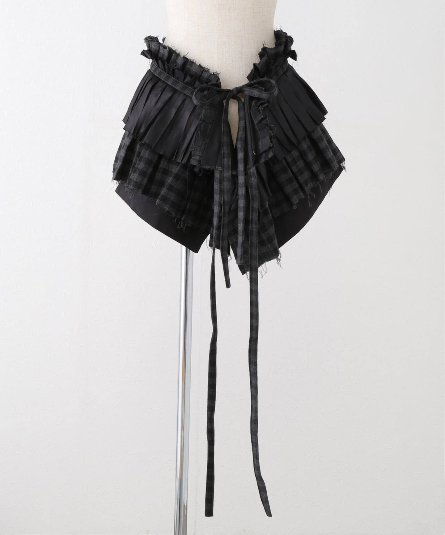 OPEN YY / オープンワイワイ】 PLEATS LAYERED POCKET BELT