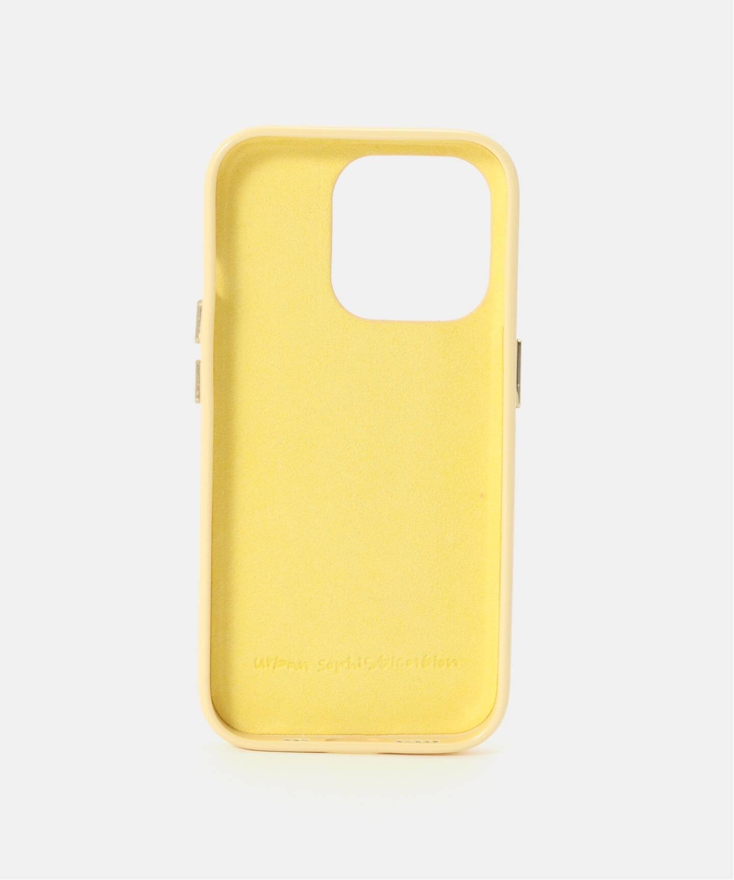 Urban Sophistication】Delicate Bow ：iPhoneケース 15 Pro（モバイル