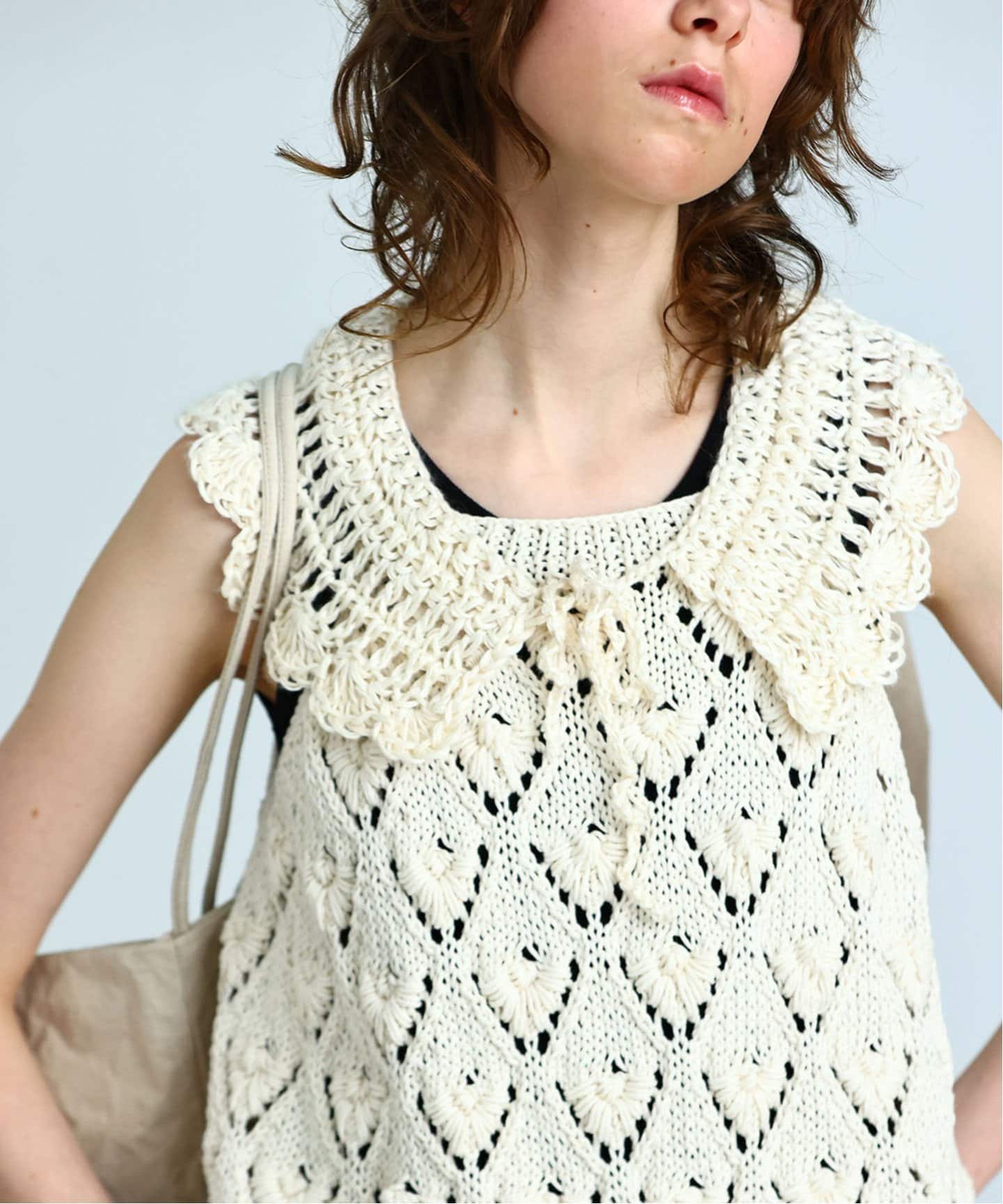 MAYDI】KNITTED GILLET Black, Excellent Condition