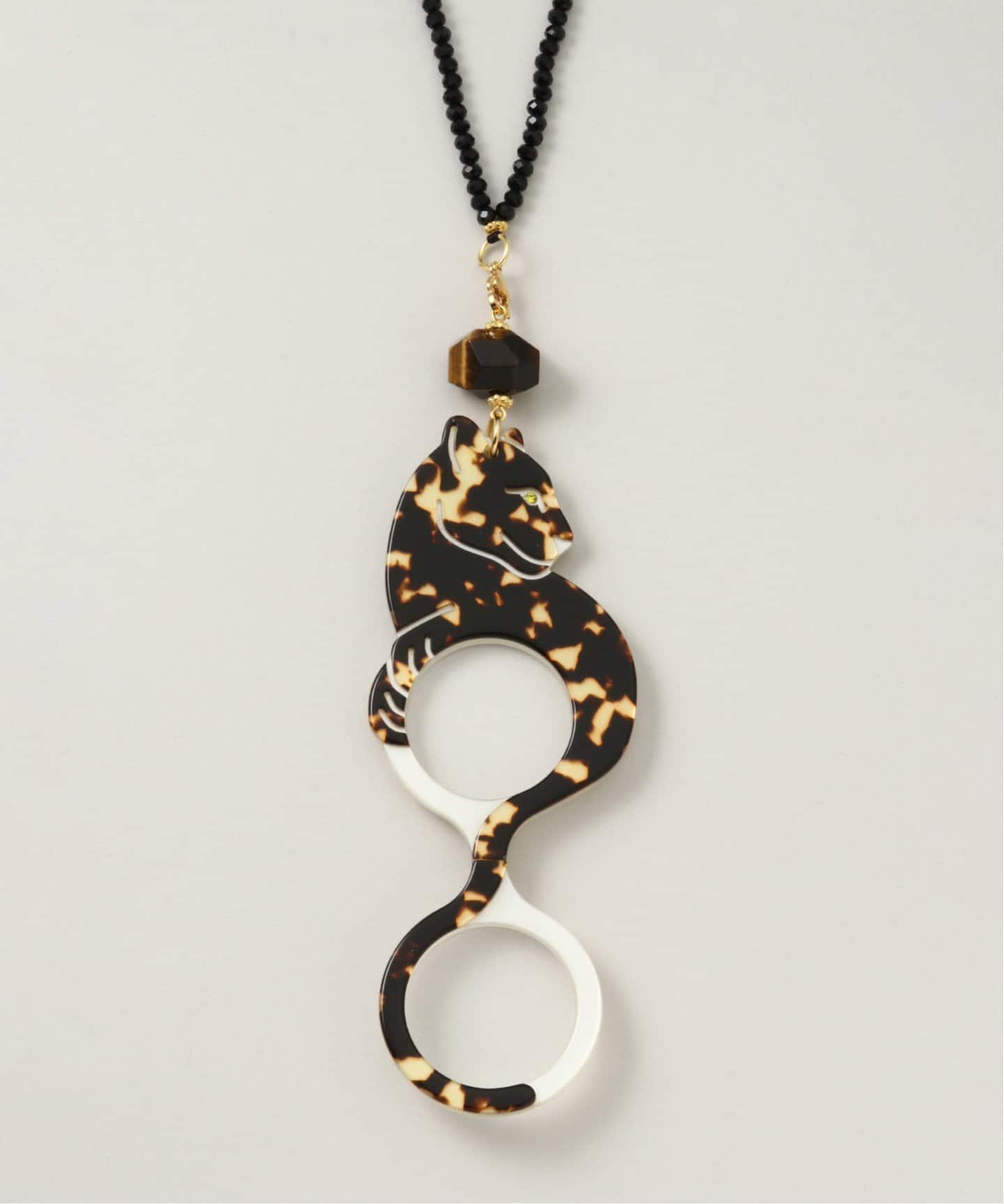 Flippan】MEDALLON LEOPARD（ネックレス）｜journal standard