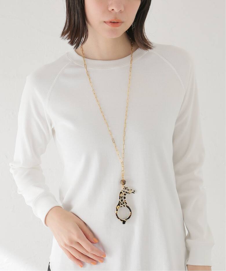 Flippan】MEDALLON GIRAFFE（ネックレス）｜journal standard luxe 