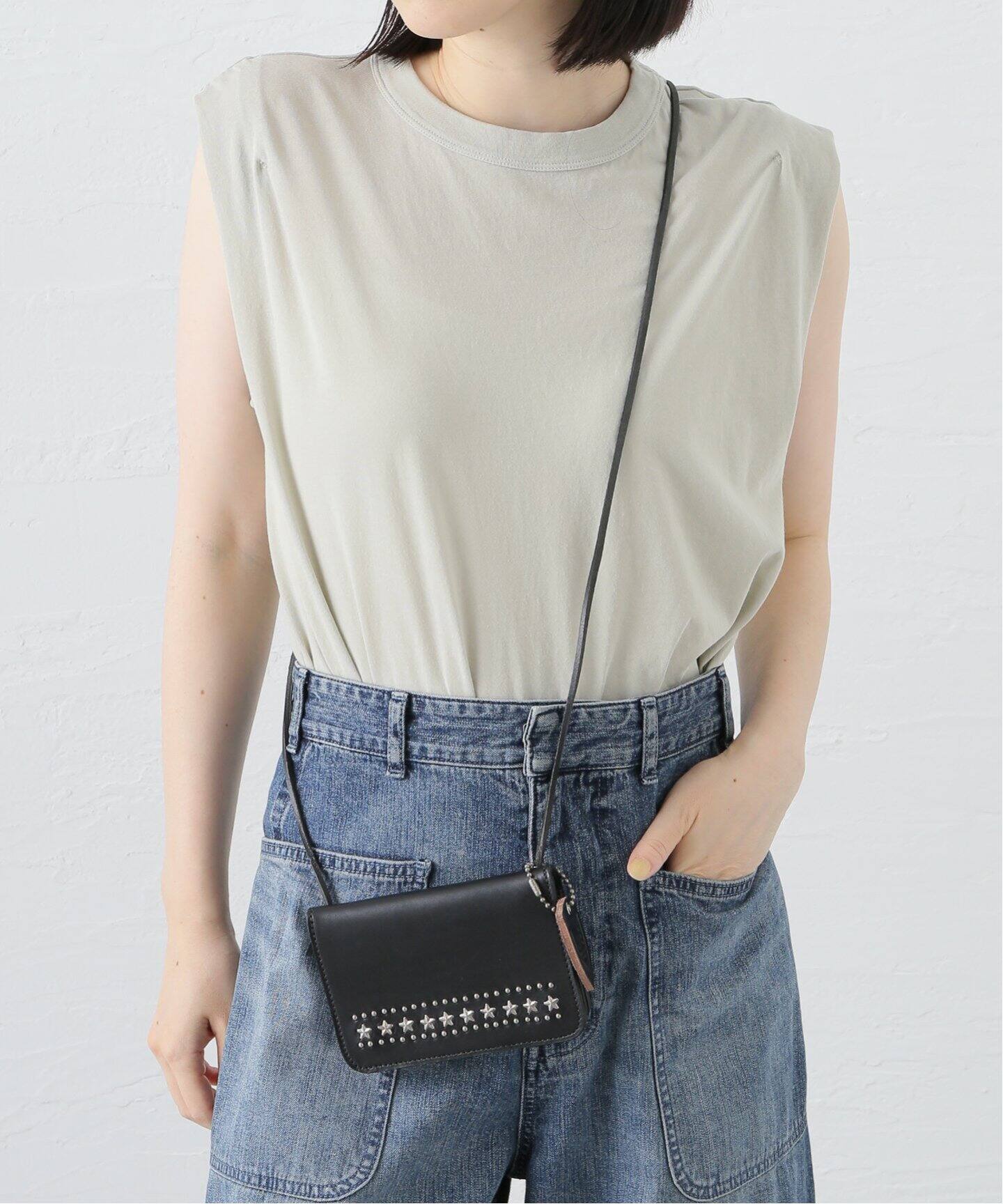 HTC】 SHOULDER WALLET WITH STAR（財布・コインケース