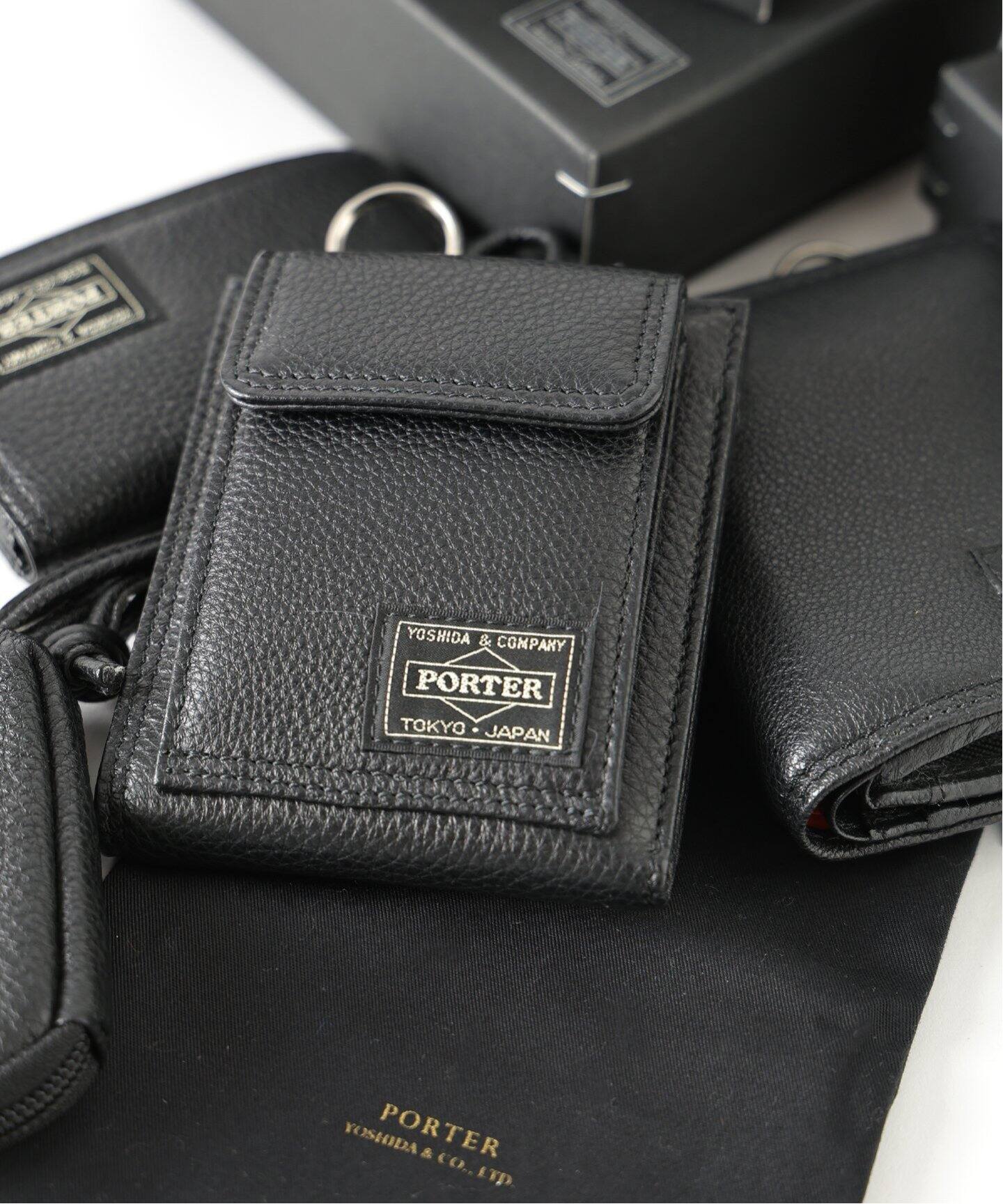 PORTER ポーター CALM カーム WALLET ウォレット キャメル（ポーター  