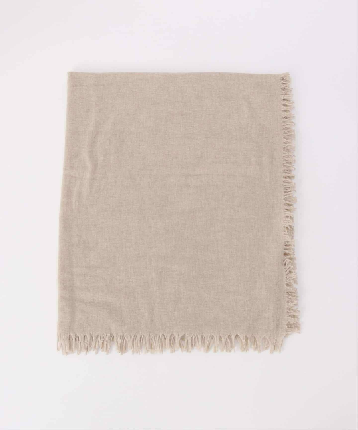 ASAUCE MELER】ファインラムエアリーソリッドウールストール / AM25F