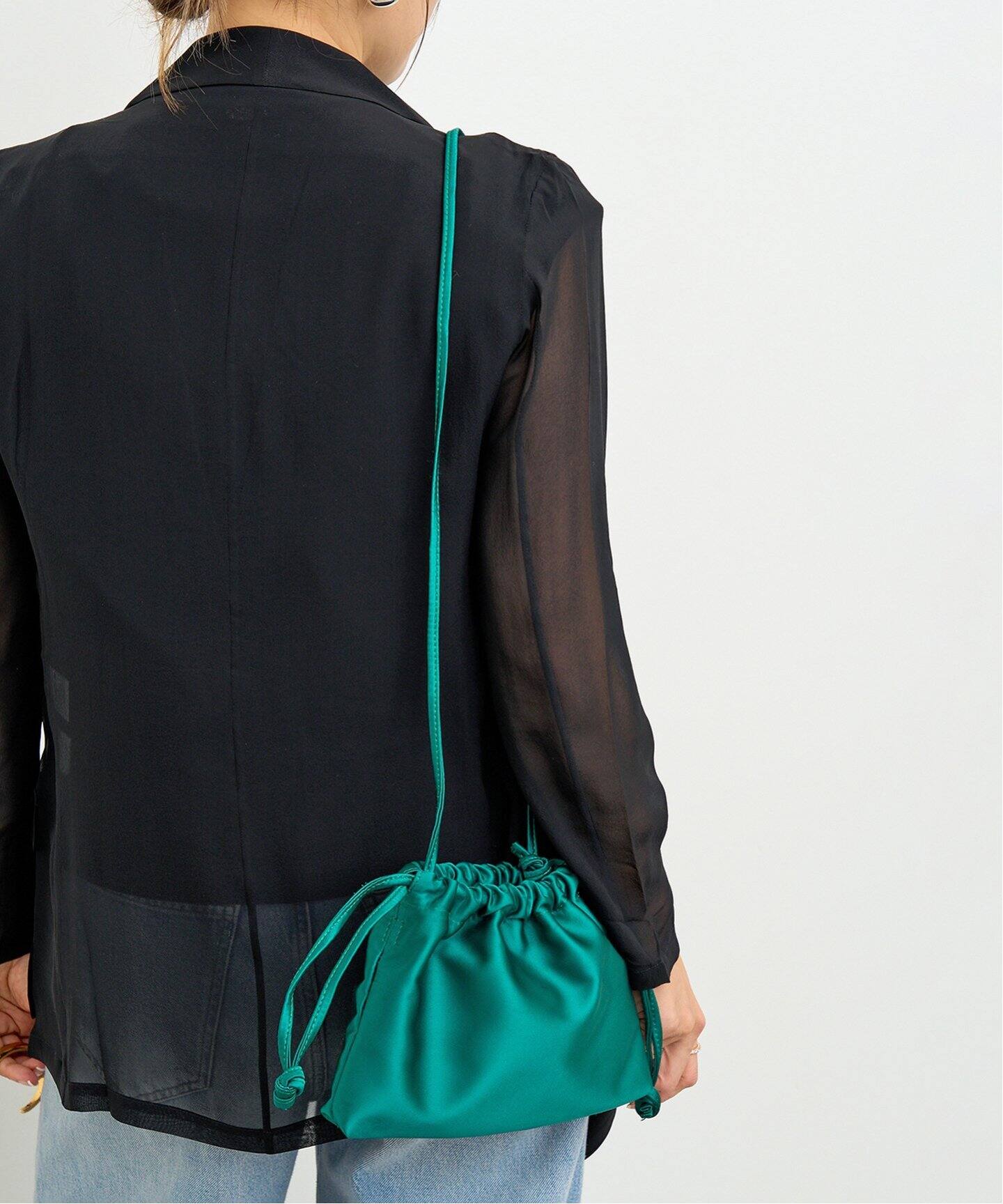 CELERI SATIN MINI POUCH（その他バッグ）｜Deuxieme Classe  