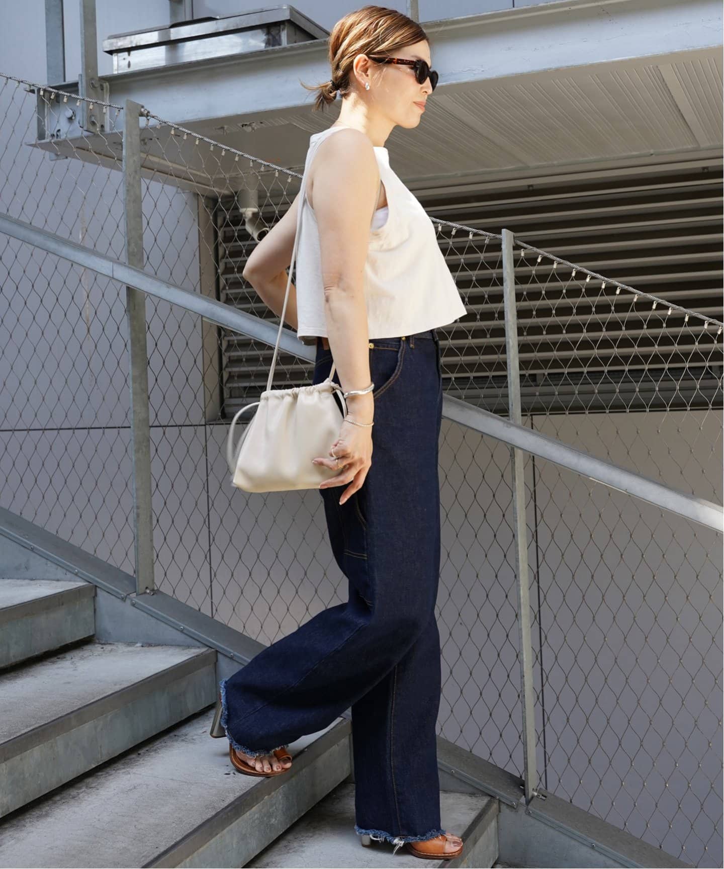 CELERI/セルリ】レザーポーチ（ショルダーバッグ）｜Deuxieme Classe