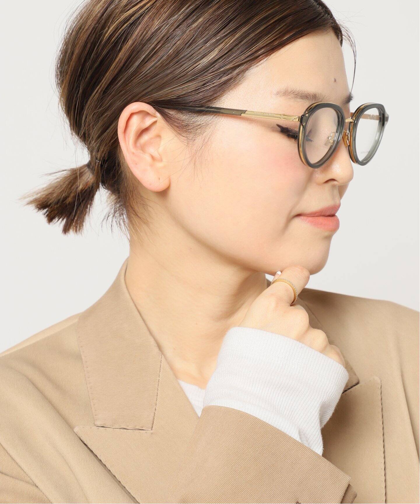BOTTEGA VENETAボッテガヴェネタ 眼鏡 ドゥーズィエムクラス BOTTEGA VENETA/ボッテガ ヴェネタ】TEARDROP FLAME メガネ（メガネ