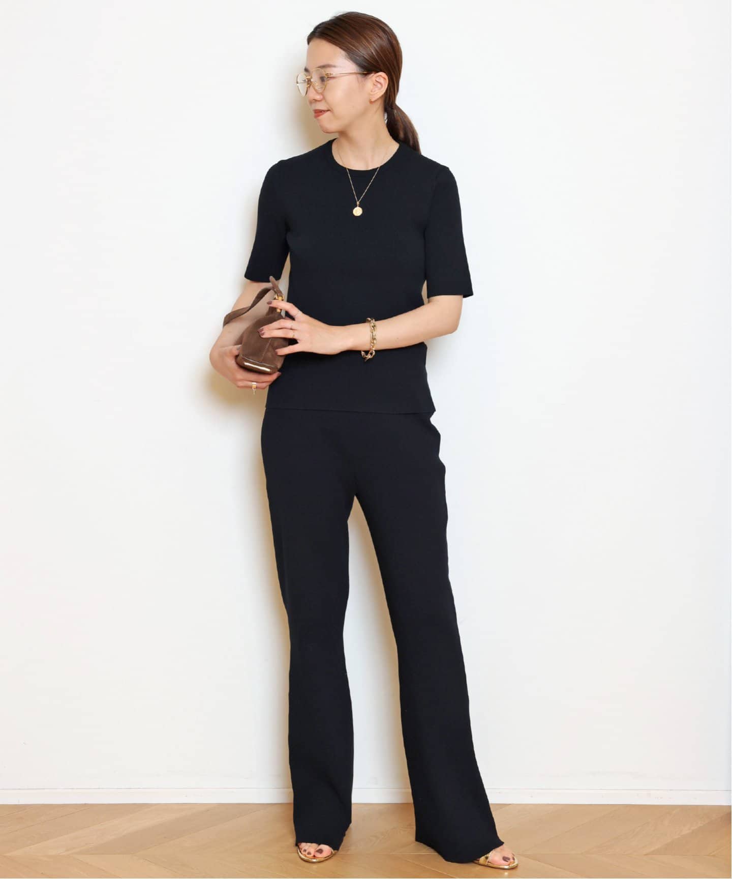 美しいフォルム【Bottega Veneta】丸メガネ BOTTEGA VENETA ボッテガヴェネタ メガネフレーム アジアン