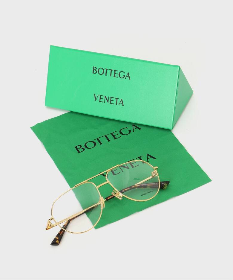 BOTTEGA VENETA/ボッテガ ヴェネタ】TEARDROP FLAME メガネ（メガネ 