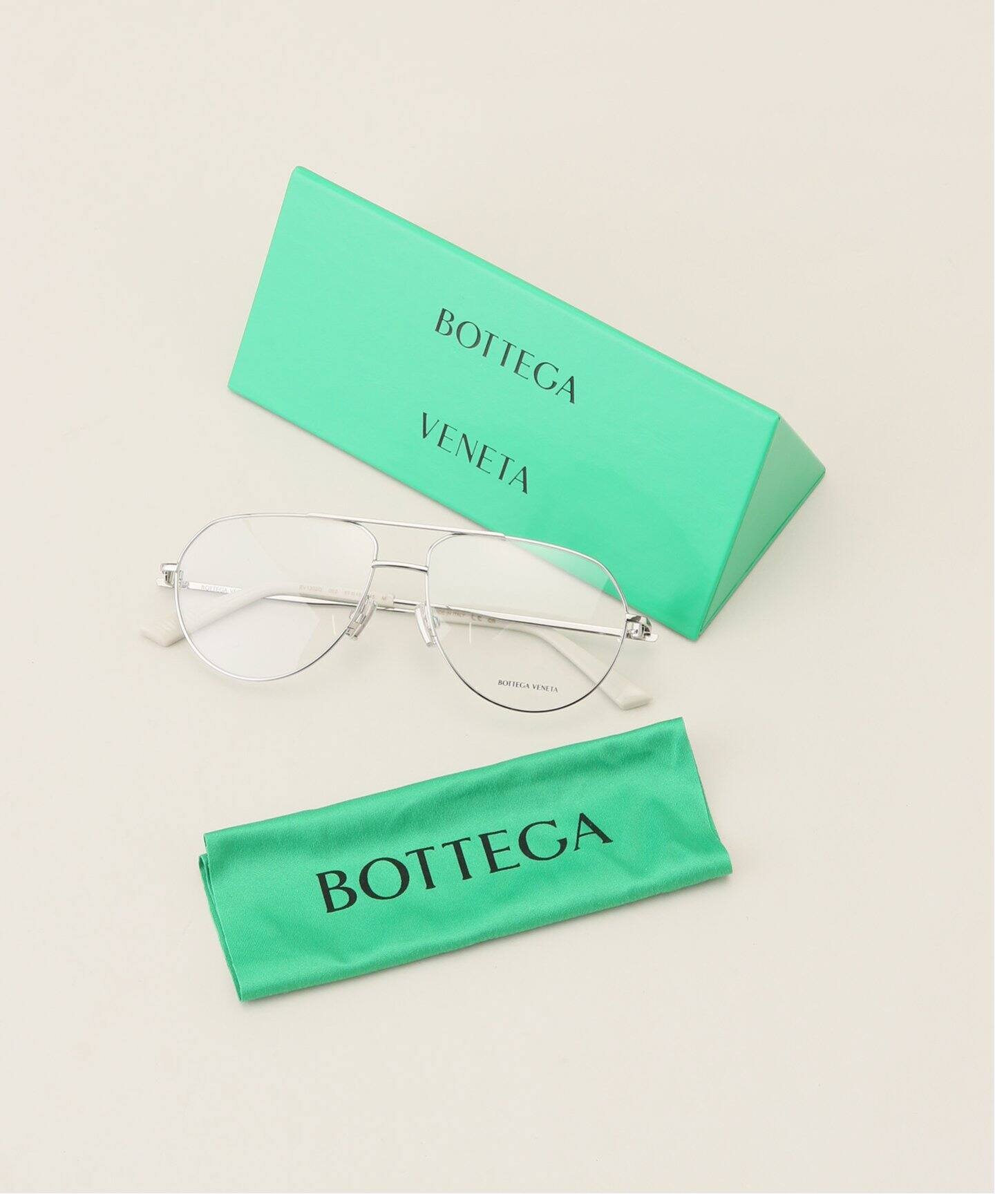 BOTTEGA VENETA/ボッテガ ヴェネタ】 TEARDROP FLAME メガネ（メガネ 