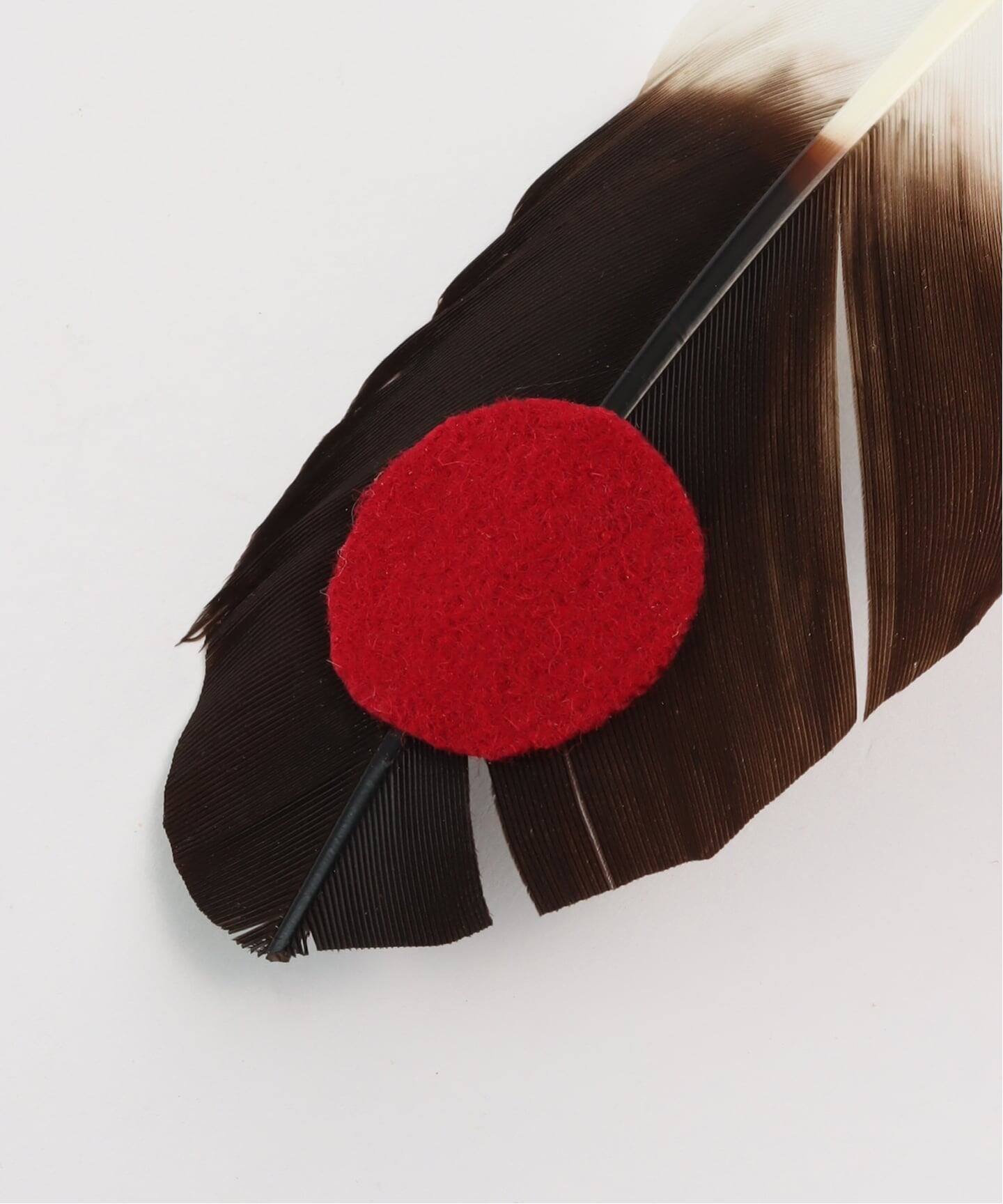 ドゥーズィエムクラスMUSE★フォックスファーボリュームティペット★レア GRAYWOLF TRADING/グレイウルフ トレーディング】Feather Tie