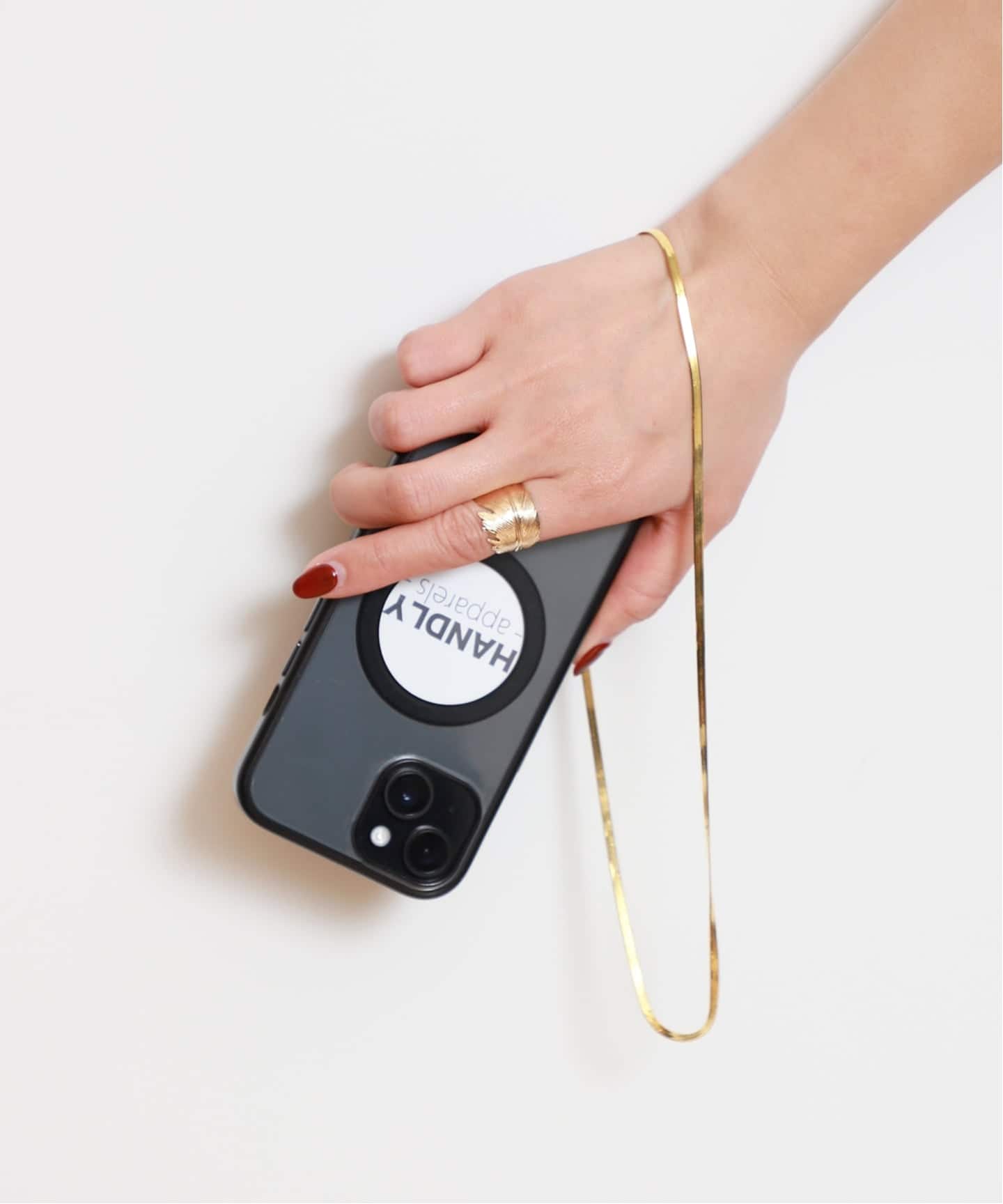 HANDLY APPARELSHerringbone 3way メガネチェーン HANDLY APPARELS/ハンドリー アパレルズ】HERRINGBONE 3WAY