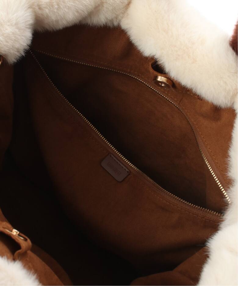 GOOD GRIEF!/グッド グリーフ】 GCA EMB FAUX FUR TOTE BAG（トート 