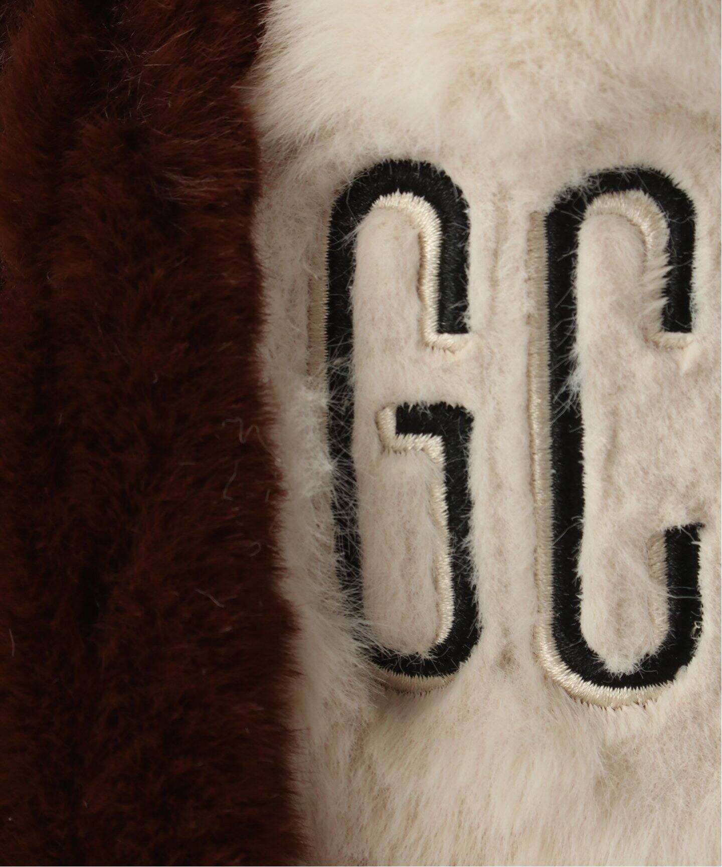 予約》【GOOD GRIEF!/グッド グリーフ】 GCA EMB FAUX FUR TOTE